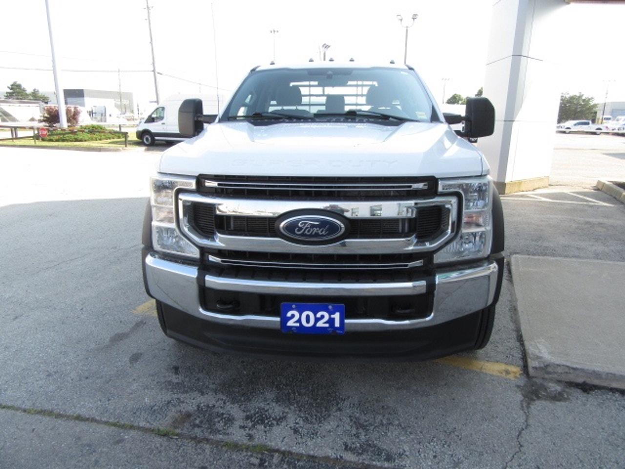 2021 Ford F-550 DIESEL REG CAB 4X4 12 FT STEEL DECK / GOOSENECK Photo