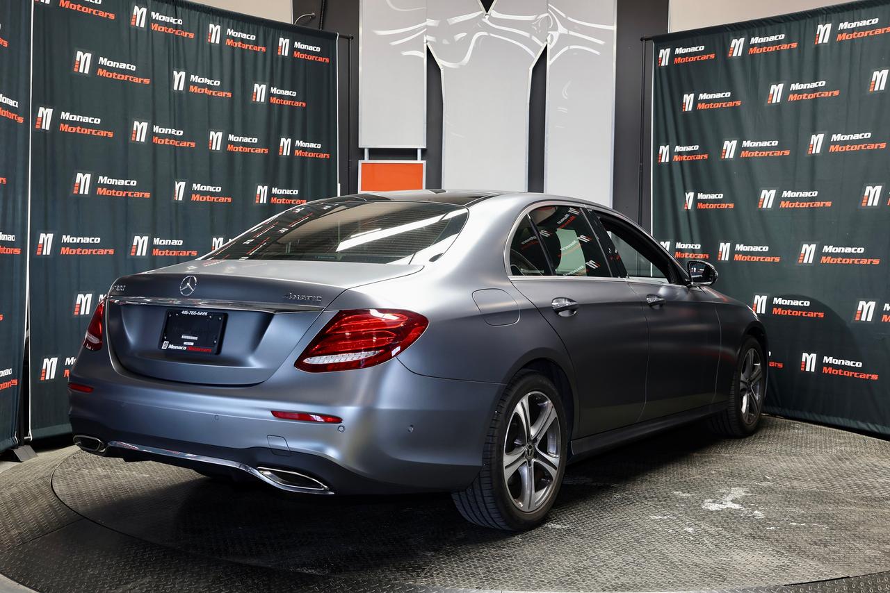 2018 Mercedes-Benz E-Class E300 4MATIC - MAGNO GREY|PANO|NAVI|CAMERA Photo4