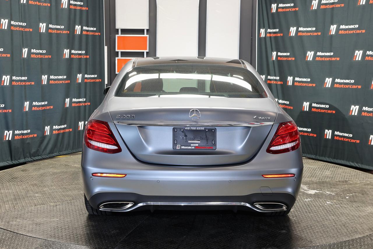 2018 Mercedes-Benz E-Class E300 4MATIC - MAGNO GREY|PANO|NAVI|CAMERA Photo3