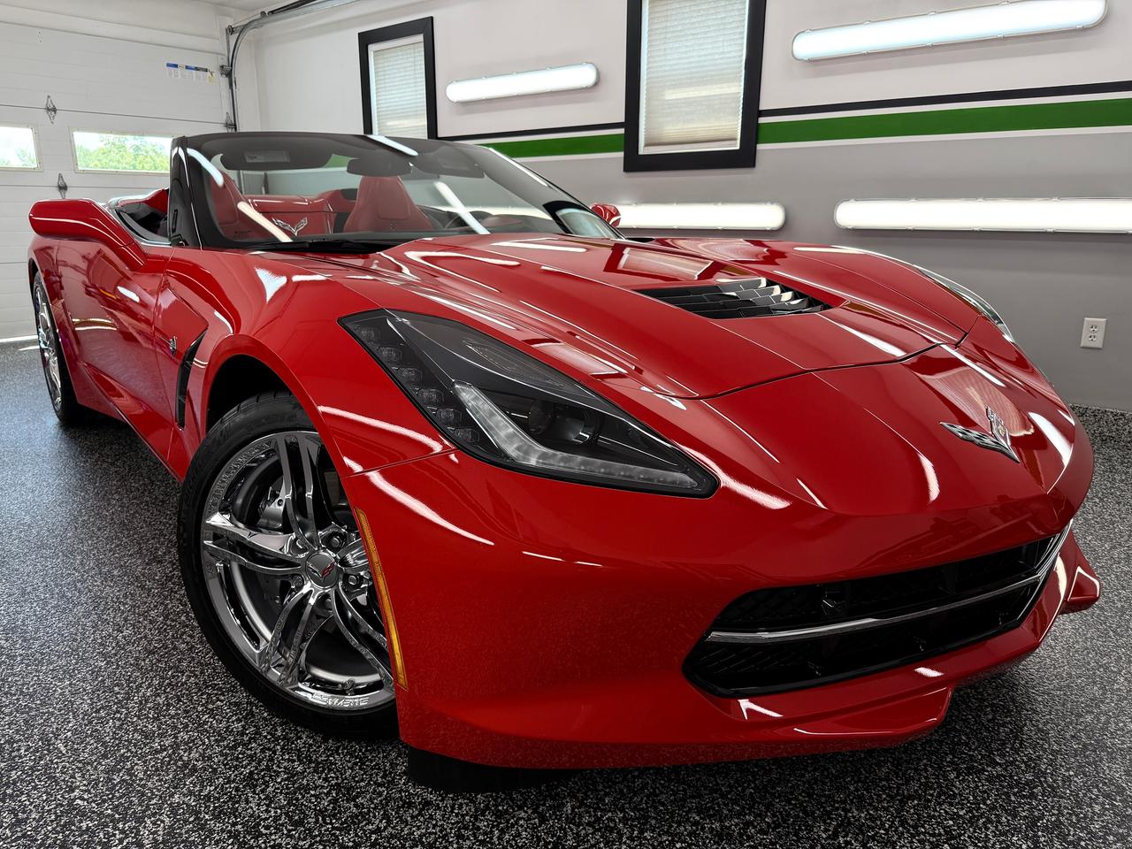 <p>At RuralWorx Auto Sales we have a LOW MILEAGE, MANUAL 2017 Chevrolet Corvette 3LT Convertible! This car looks & drives amazing with the 6.2L engine mated to the 7 speed MANUAL transmission producing 455HP & 460 lb-ft of torque! This car also comes with a BRAND NEW MVI, LIKE NEW MICHELIN TIRES & a clean CARFAX (No accidents)<span class=Apple-converted-space>&nbsp;</span></p><p>&nbsp;</p><p>Beautiful RED ON RED Combination!<span class=Apple-converted-space>&nbsp;</span></p><p>&nbsp;</p><p>About this vehicle;</p><p>-ONLY 15,000km!<span class=Apple-converted-space>&nbsp;</span></p><p>-Heads up display<span class=Apple-converted-space>&nbsp;</span></p><p>-Navigation</p><p>-HEATED & COOLED SEATS</p><p>-Leather seats</p><p>-Power Windows<span class=Apple-converted-space>&nbsp;</span></p><p>-360 Degree Cameras</p><p>-Power mirrors</p><p>-Power locks<span class=Apple-converted-space>&nbsp;</span></p><p>-Cruise Control<span class=Apple-converted-space>&nbsp;</span></p><p>-Bluetooth<span class=Apple-converted-space>&nbsp;</span></p><p>-Bose sound system<span class=Apple-converted-space>&nbsp;</span></p><p>-Various performance settings<span class=Apple-converted-space>&nbsp;</span></p><p>-COLD AIR CONDITIONING<span class=Apple-converted-space>&nbsp;</span></p><p>-AUTOMATIC Transmission<span class=Apple-converted-space>&nbsp;</span></p><p>-Fresh oil change<span class=Apple-converted-space>&nbsp;</span></p><p>-Freshly detailed inside and out<span class=Apple-converted-space>&nbsp;</span></p><p>-Push button start<span class=Apple-converted-space>&nbsp;</span></p><p>-Keyless entry</p><p>&nbsp;</p><p>Priced at ONLY: $69,995 plus taxes, licensing & admin*</p><p>&nbsp;</p><p>If you are interested in viewing this beautiful corvette or have any questions or concerns please email/message or call/text 902-956-0179. Contact us ANYTIME! Thank you for viewing! Feel free to check out our other ads, or contact us if you have a certain car in mind! WE WILL FIND IT FOR YOU!<span class=Apple-converted-space>&nbsp;</span></p><p>&nbsp;</p><p>You can also visit our Facebook & Instagram to stay up to date on our new vehicles and GIVEAWAYS we have throughout the year! Also check out our REVIEWS!<span class=Apple-converted-space>&nbsp;</span></p><p>&nbsp;</p><p>Facebook: RuralWorx AutoSales<span class=Apple-converted-space>&nbsp;</span></p><p>Instagram: ruralworx_autosales</p><p>&nbsp;</p><p>*admin is $499, taxes and licensing to be determined</p>