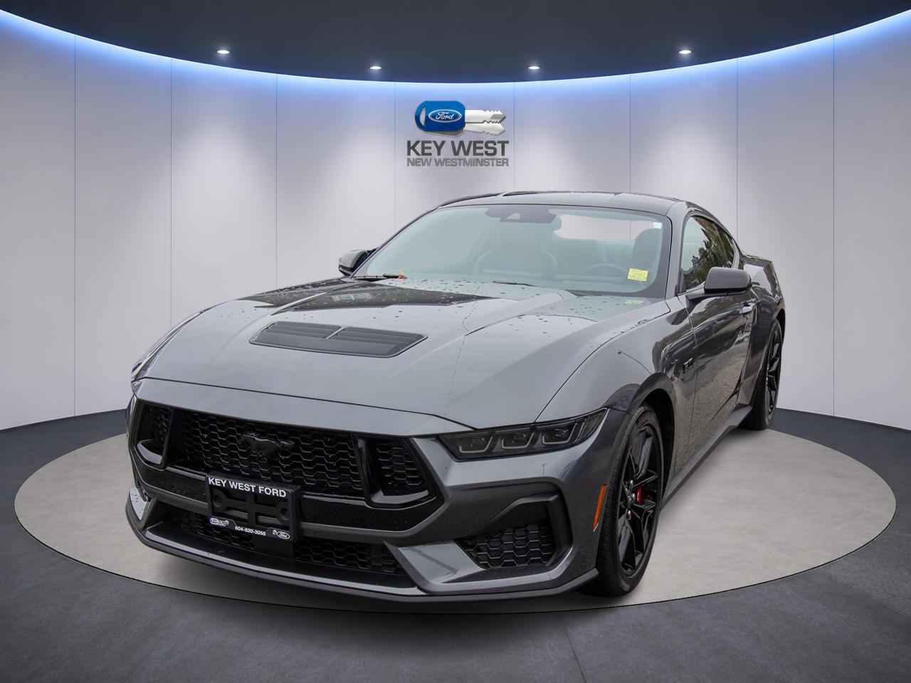 Gray (Carbonized Grey Metallic) 2026 Ford Mustang Coupe Rear-Wheel Drive Automatic