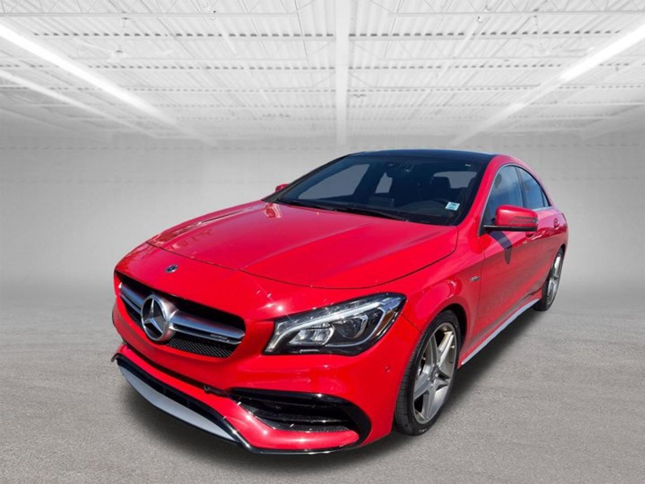 Compact Cars, AMG CLA 45 4MATIC Coupe, 7-Speed Automatic w/OD, Intercooled Turbo Premium Unleaded I-4 2.0 L/121