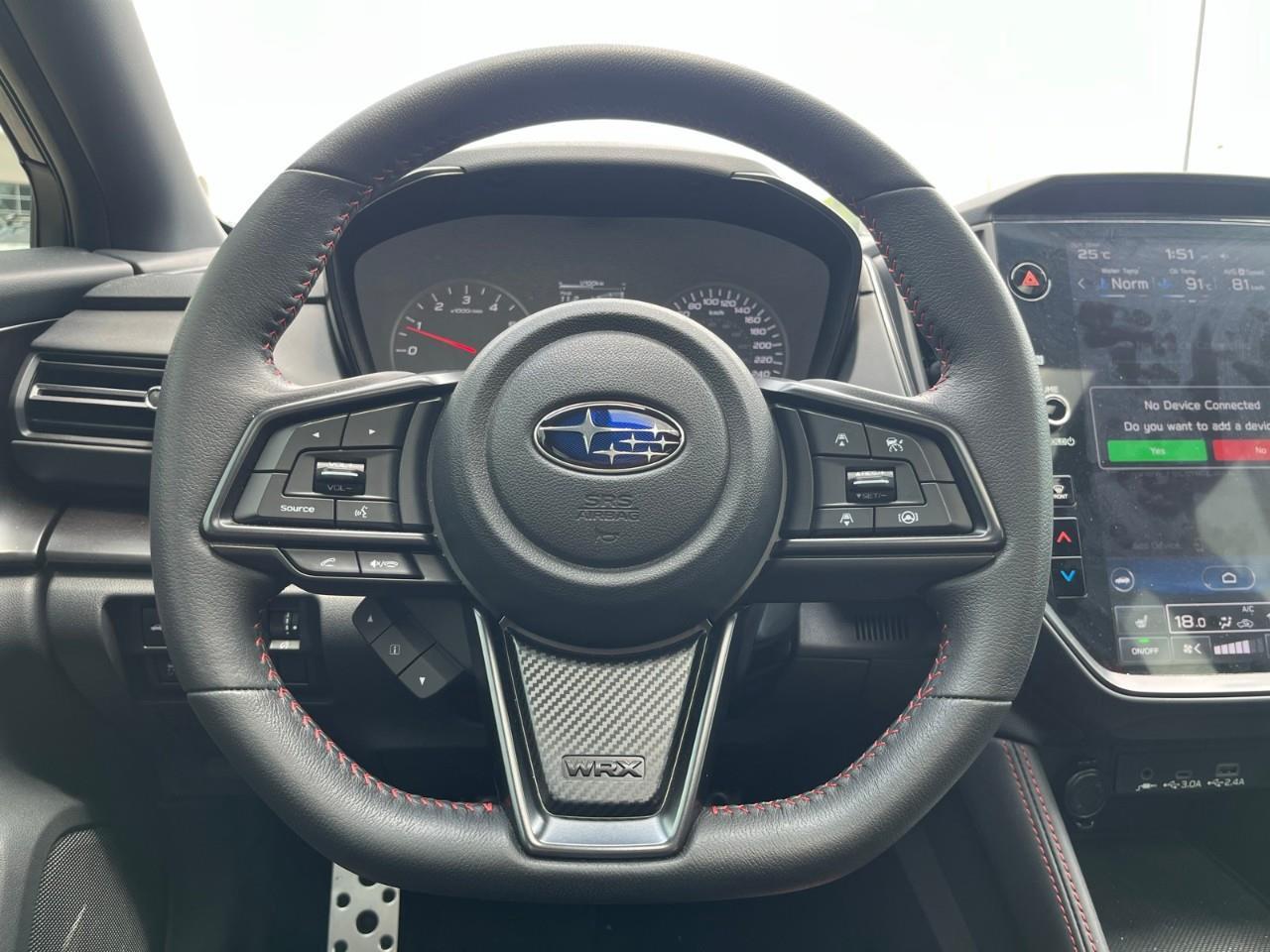 2024 Subaru WRX Sport-tech Power Sunroof | 6-Speed Manual AWD | Leather Seats Photo