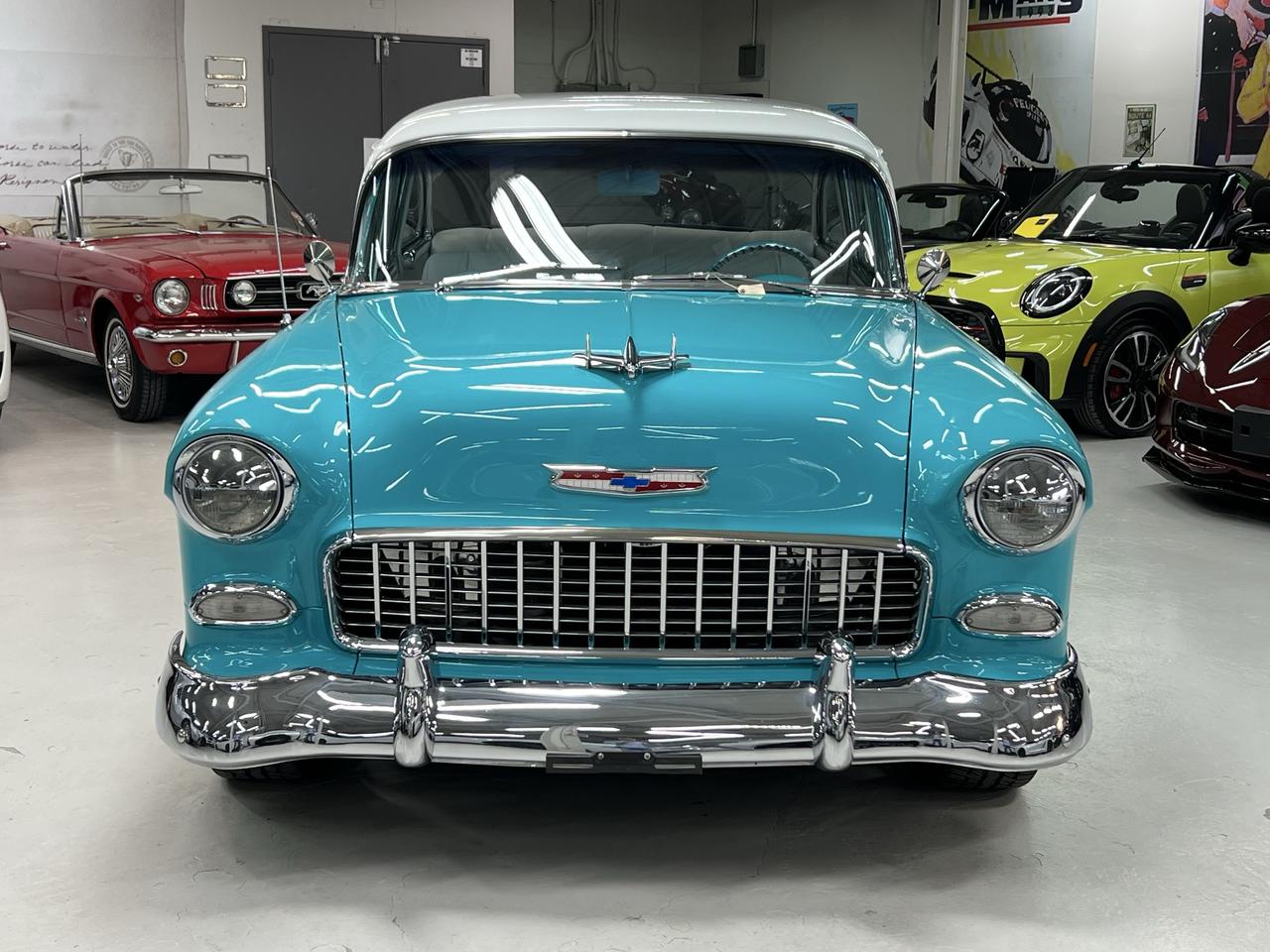 1955 Chevrolet Bel Air 2 Door Post Photo