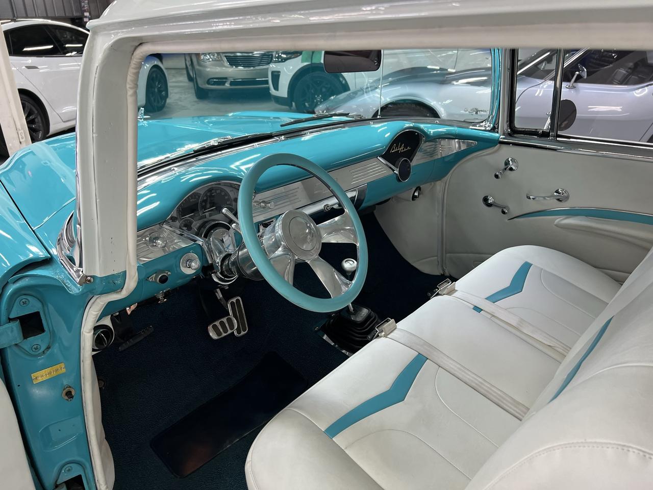 1955 Chevrolet Bel Air 2 Door Post Photo