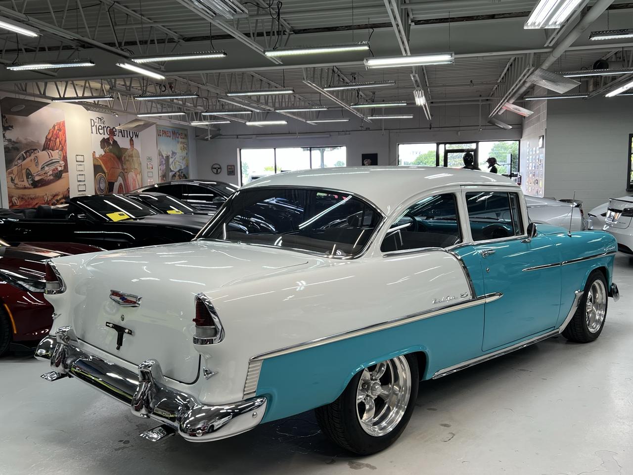 1955 Chevrolet Bel Air 2 Door Post Photo