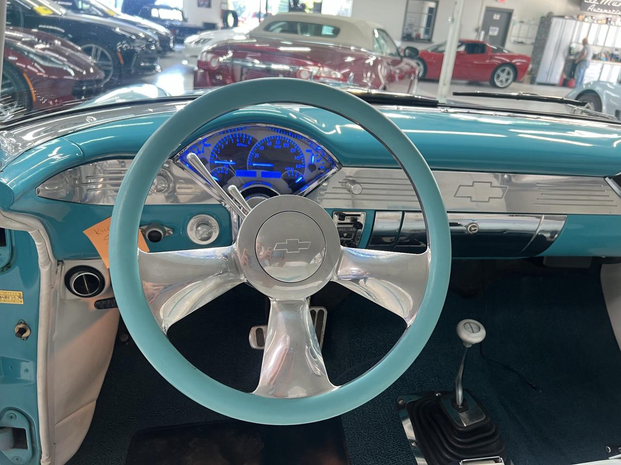 1955 Chevrolet Bel Air 2 Door Post Photo