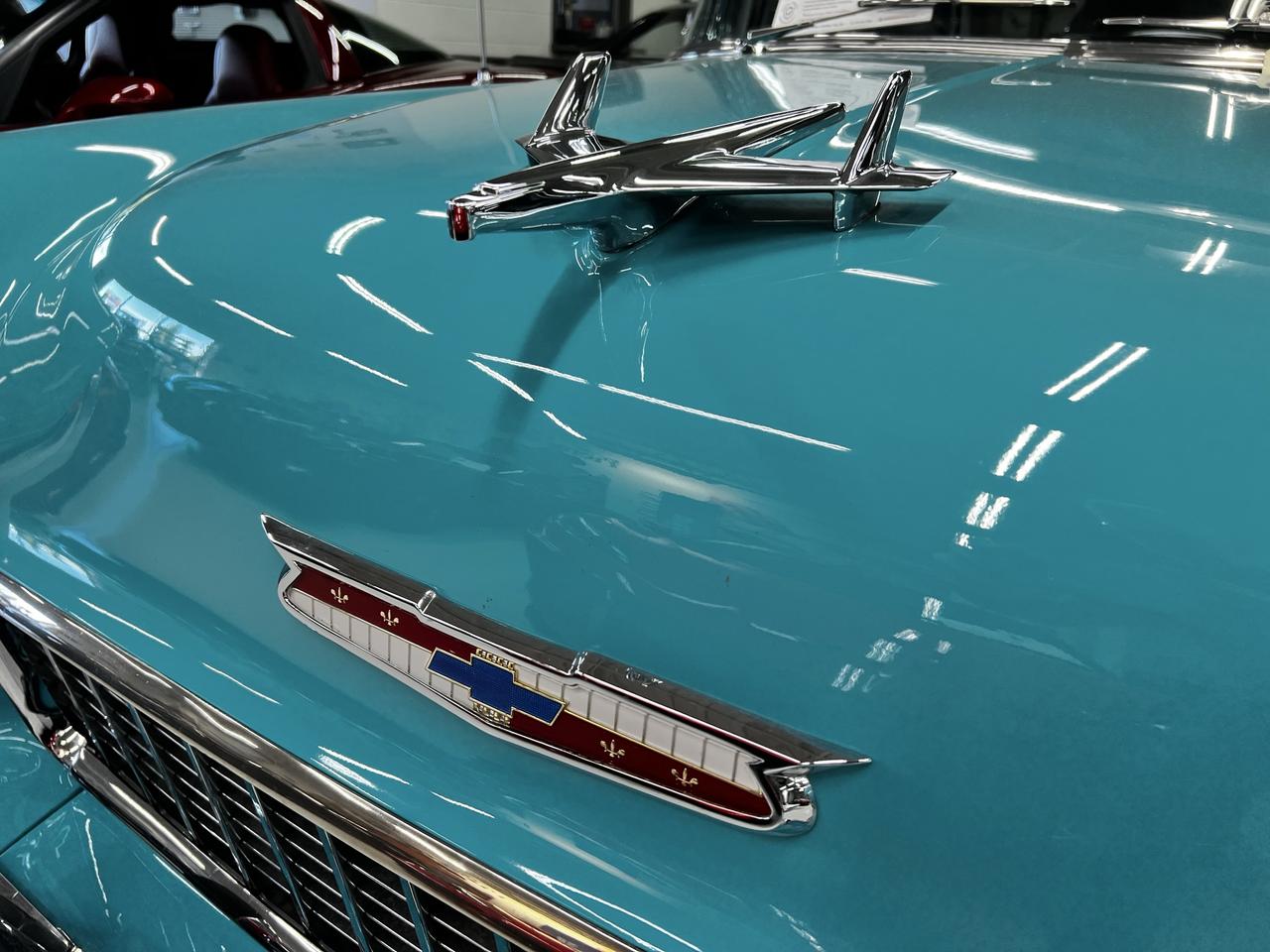 1955 Chevrolet 210 2 Door Post— Bel Air Appearance Photo