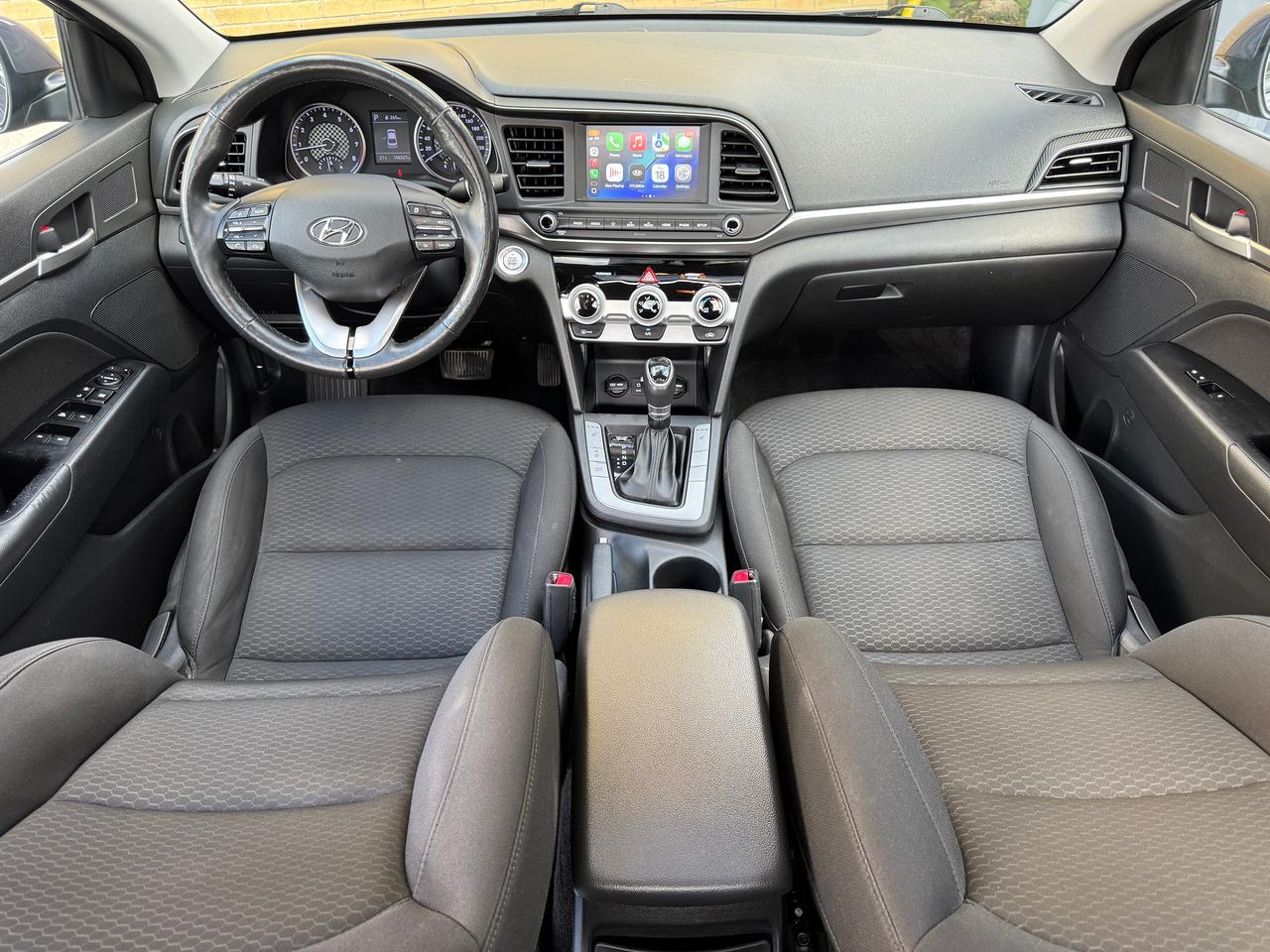 2019 Hyundai Elantra Preferred W/Sun & Safety+ONE OWNER+CLEAN CARFAX Photo1