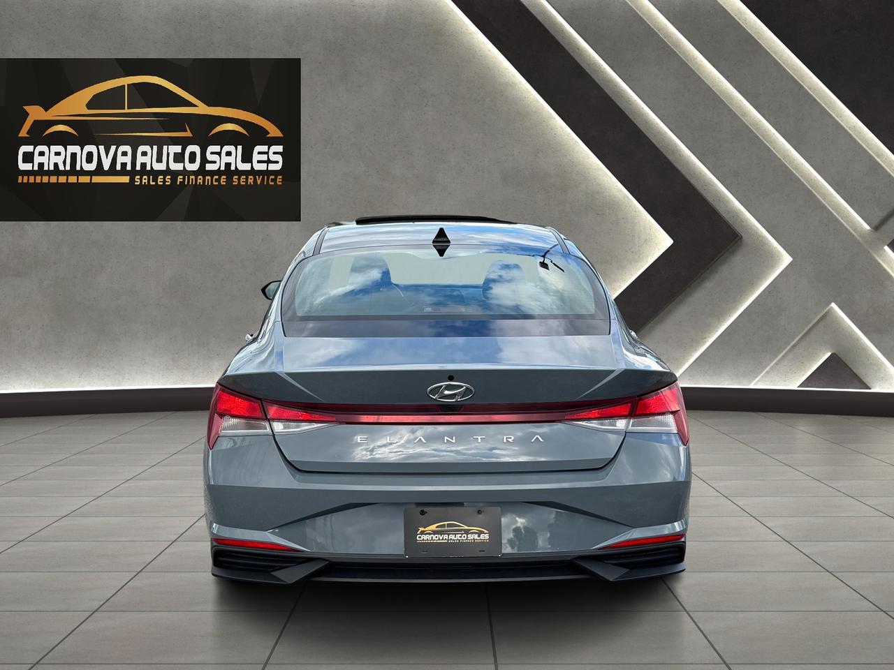 2021 Hyundai Elantra Preferred w/Sun+Tech PKG+ONE OWNER+CLEAN CARFAX Photo