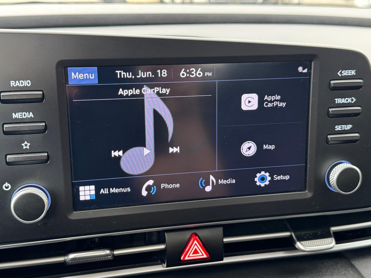 2021 Hyundai Elantra Preferred w/Sun+Tech PKG+ONE OWNER+CLEAN CARFAX Photo