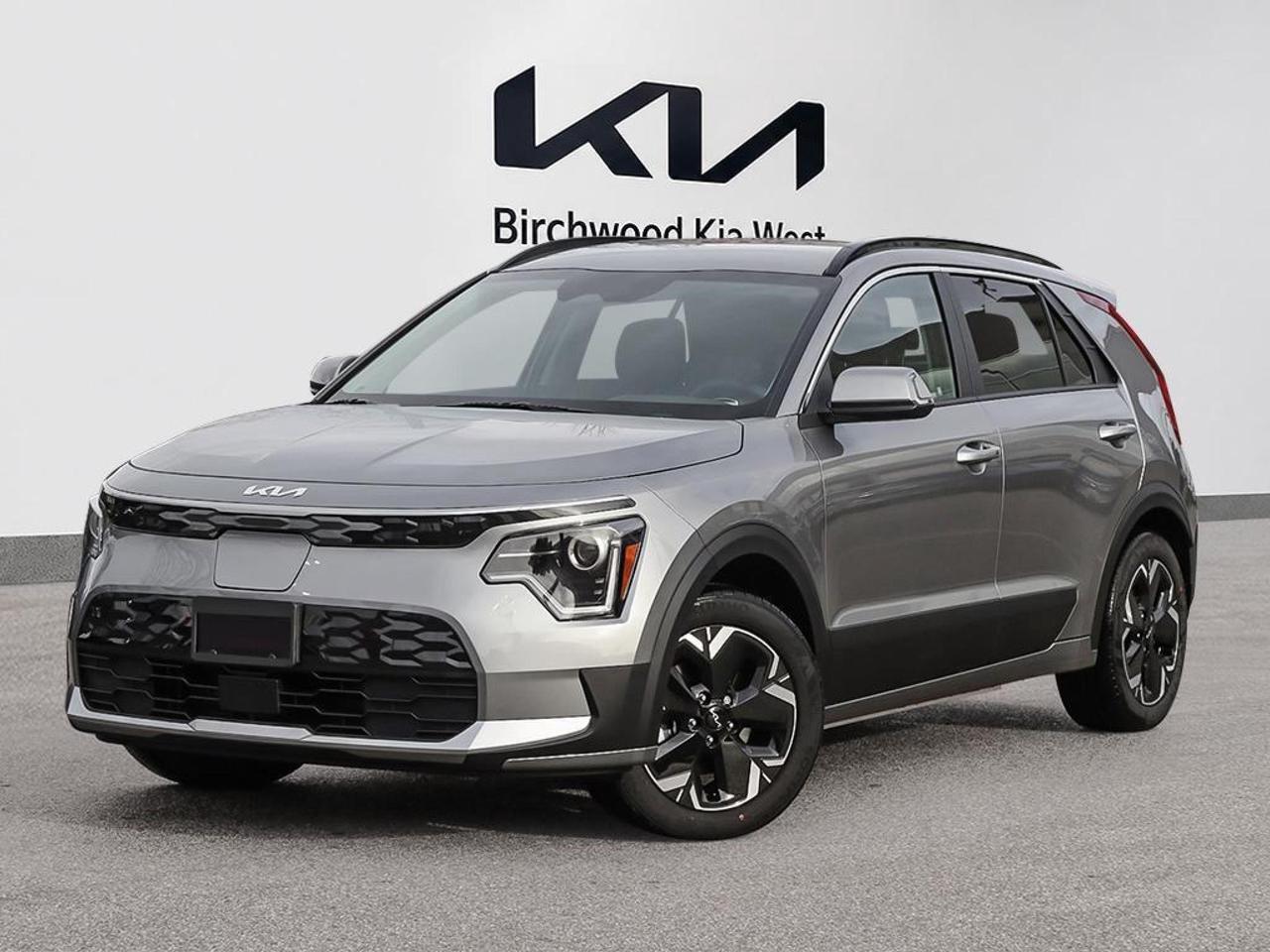 Experience is Everything at Birchwood Kia West!  It is our mission to provide the most transparent and time efficient sales process out of any Manitoba Kia Dealer!  Come visit us and see for yourself why we have a 4.4 star google rating!
The 2026 Kia Niro EV in Steel Grey is a smart choice for drivers ready to make the switch to electric without sacrificing comfort or capability. With a 64.8 kWh battery, fast-charging support at 440V, and a full suite of driver assistance technology, this front-wheel drive SUV is built for both daily commutes and longer hauls with confidence.

- 64.8 kWh Lithium-Ion battery with 440V DC fast charging (approx. 1.08 hrs) and 7.5 hrs on 220/240V home charging
- Highway Driving Assist (HDA) for semi-autonomous highway travel
- Smart Cruise Control with Stop & Go for relaxed city and highway driving
- Driver Monitoring Alert to help keep you focused on the road
- Blind-Spot Collision-Avoidance Assist and Rear Cross-Traffic Collision Avoidance
- Integrated Navigation System with Voice Activation for seamless route planning
- Voice Activated Automatic Air Conditioning for hands-free climate comfort
- 17 Alloy Wheels with 215/55R17 tires and a clean exterior in Steel Grey with Charcoal interior

Ready to go electric? Reserve this Niro EV online, start your purchase at birchwoodkiawest.ca, or book a test drive at Birchwood Kia West. Our team is here to answer any questions and make the process straightforward and transparent  just as we always do. Visit us in person or online 24/7 at birchwoodkiawest.ca.
ADDITIONAL ACCESSORIES INCLUDED: 

*Kia Genuine All-Weather Floor Mats
*Premium DEFA Block Heater
*Kia Genuine Wheel Locks
*Kia Genuine Touch-Up Paint

You might qualify for additional savings on your purchase! Ask us about our:

$500 Grad Program
$750 Mobility Assistance Program
$500 Military Benefit
1% Loyalty Rate Reduction 

FIND MORE INFORMATION AND VIEW MORE OPTIONS

*Visit us! Birchwood Kia West in the Birchwood Auto Park. Portage Ave & The Perimeter!
*Visit www.birchwoodkiawest.ca
*Contact our sales department at (204) 888-4542

*Whenever possible, the vehicle photos shown are of the ACTUAL vehicle. This provides the best online shopping experience for our valued customers.
*Price includes all options, fees, and levies. No additional charges are applied.
*Additional fees may apply to select finance and lease options. 
*Dealer Permit #4302
Dealer permit #4302