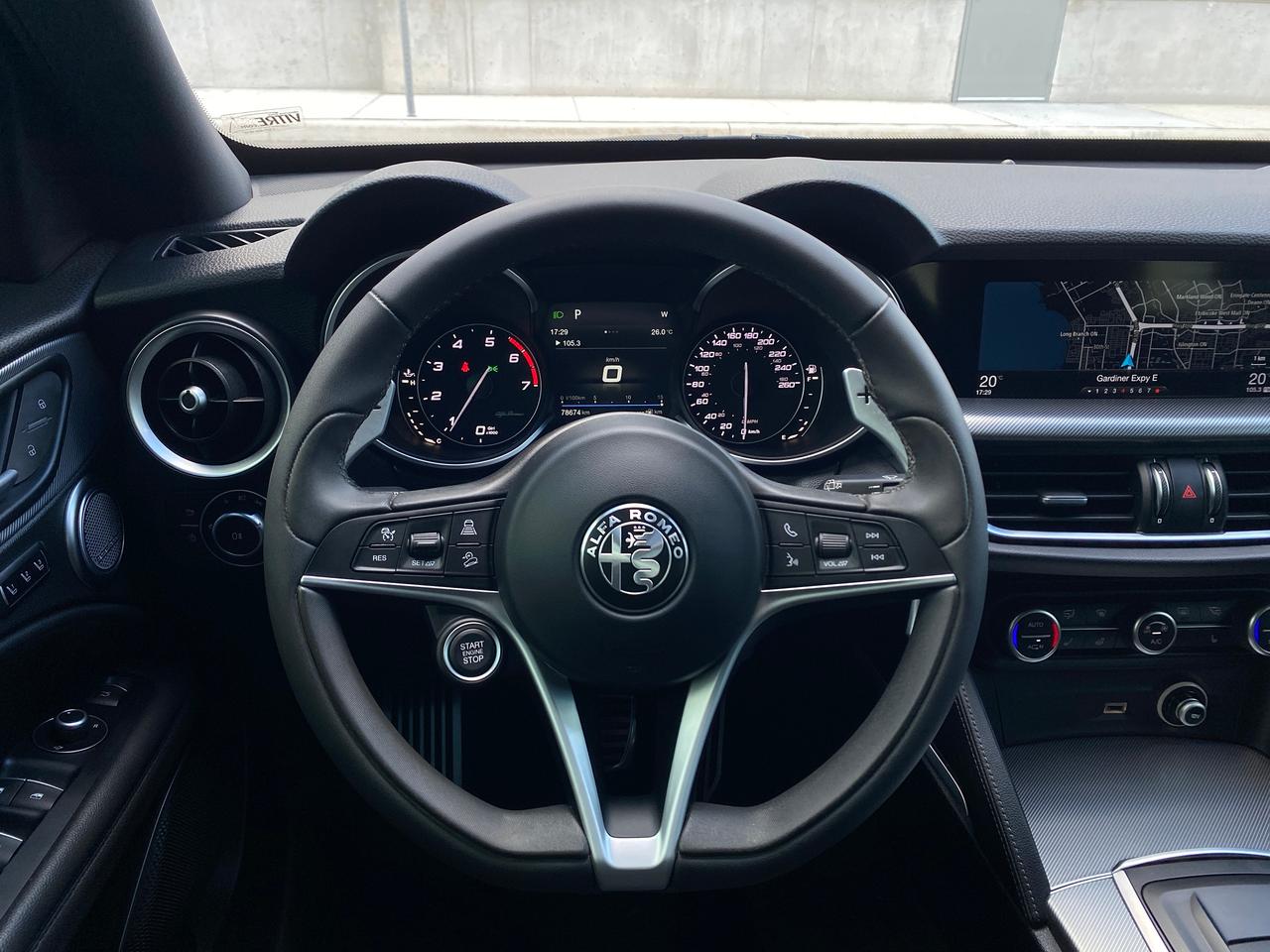 2018 Alfa Romeo Stelvio Ti Sport Q4 AWD-NAV-CAMERA-PANO ROOF Photo