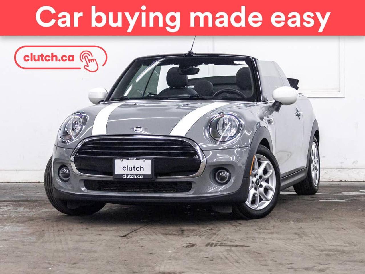 Front Heated Seats, Folding Rear Seats, Speed-Sensitive Volume and more!<br> <br>Clutch is the largest online used car retailer in Canada, delivering a seamless, hassle-free car-buying experience to drivers everywhere. Shop thousands of used cars online, get the right one delivered to your door, and enjoy peace of mind with our 10-Day Money-Back Guarantee. How sweet is that? To learn more, visit clutch.ca.<br> <br>The top features for this car include:<br> <br>Auto Stop/Start<br>Front Heated Seats<br>Folding Rear Seats<br>Speed-Sensitive Volume<br>Bluetooth Music<br>Touchscreen Display<br>Cruise Control<br>12V Outlet<br>Hands Free Device Connectivity<br>Keyless Entry<br>Push Button Start<br>One-Touch Windows<br>Rain Sensing Wipers<br>Rear Window Defroster<br>Convertible Roof<br>Hill Assistance<br>Rear View Camera<br>Rear Parking Sensors<br>Parking Sensors<br>Ambient Lighting<br>Brake Assist<br>Climate Control<br>USB Input<br> <br>Seamless home delivery - Delivery to your door in a matter of days. Available on select packages.<br> <br>Try it out for 10 days - If you do not like it, we will take it back. <br> <br>Quality assured - All cars go through our rigorous 210-point inspection and reconditioning process.<br> <br>Peace of mind - Warranty and protection plans available.<br> <br>Haggle-free - No haggling or hard sells.<br> <br>100% Transparency - Full inspection reports on every car, including high-res photography and a free Carfax report.<br> <br>Listed price is for cash purchase only and does not include taxes, Shipping Fees (if applicable), Delivery Fees (if applicable), government licensing fees.<br> <br>Previous Provincial Registrations:<br>Ontario<br> <br>Stock # 112552