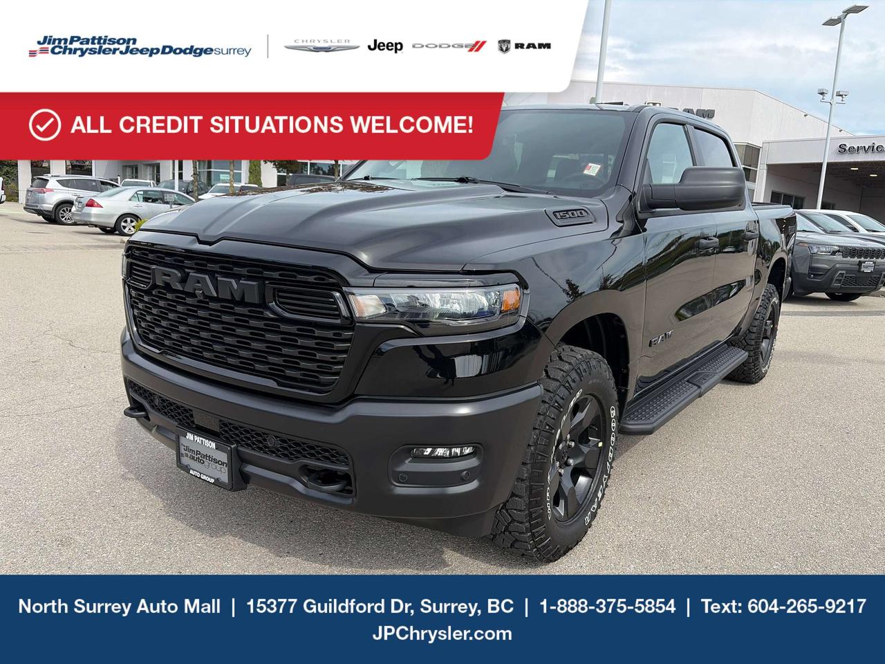 Jim Pattison Chrysler Jeep Dodge is ready to help you find your perfect vehicle. Our team of highly-experienced pros will provide you with the highest level of customer care and we are proud to offer online shopping from the comfort of your home with the new Pick, Price, Purchase Program. Browse our inventory online, create a personal account to track the vehicles youre interested in and the payment options that work best for you. Simple as that! And we will be here to answer all your questions. Visit our website, send us an email or give us a call today and let us get to work for you! -	Price includes freight & PDI, documentation fee ($895), dealer preparation fee ($495), A/C levy ($100), tire levy (up to $32.50), and VSA transaction levy ($10). Finance/lease placement fee ($595) if applicable, GST and PST are additional. Dealer-installed accessories are included, if applicable. Rebates applied after taxes. Rebates applied after taxes. D#30394