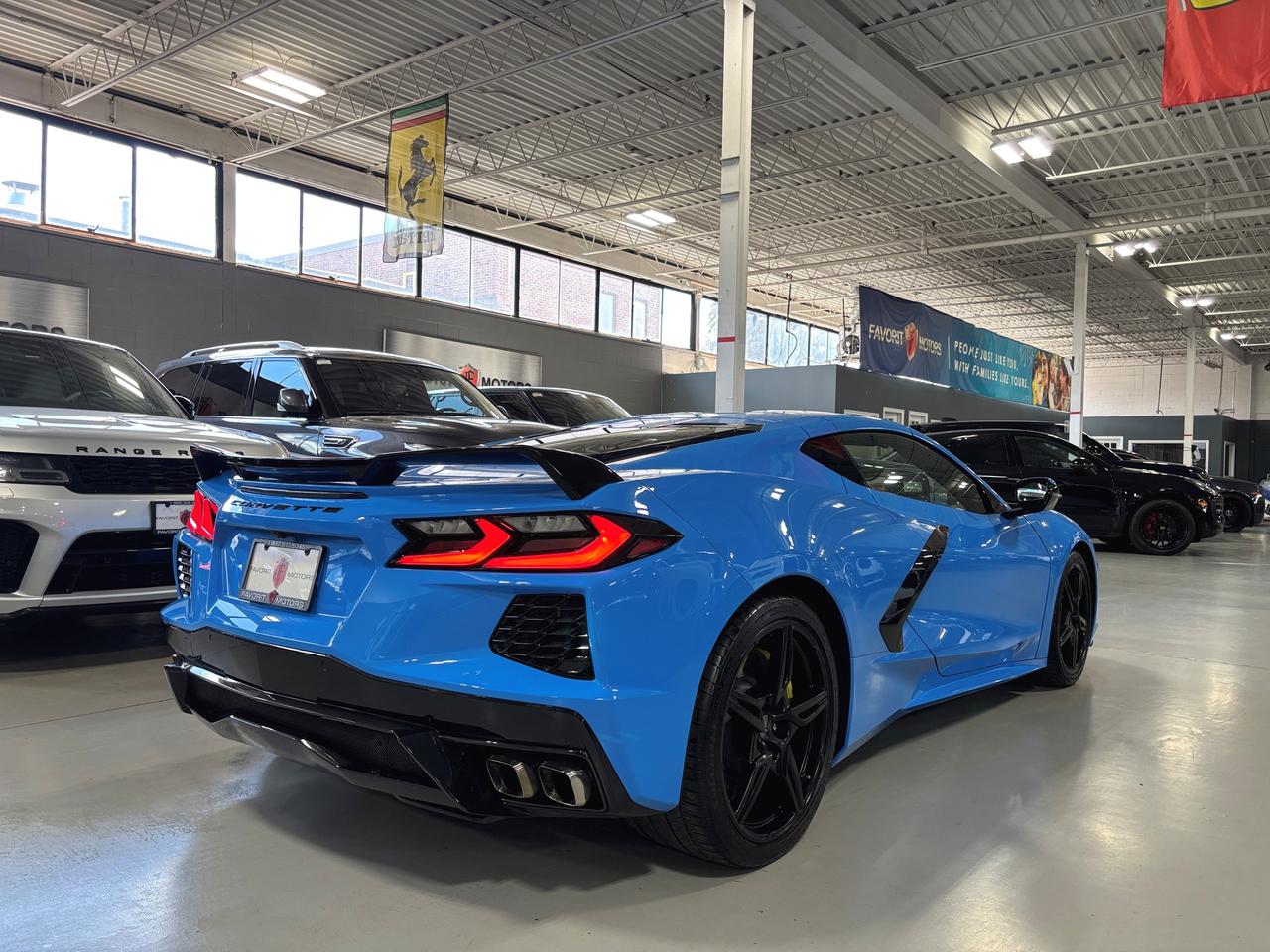 2022 Chevrolet Corvette Stingray|1LT|NAV|TARGAROOF|BOSE|ZMODE|RAPIDBLUE|++ Photo