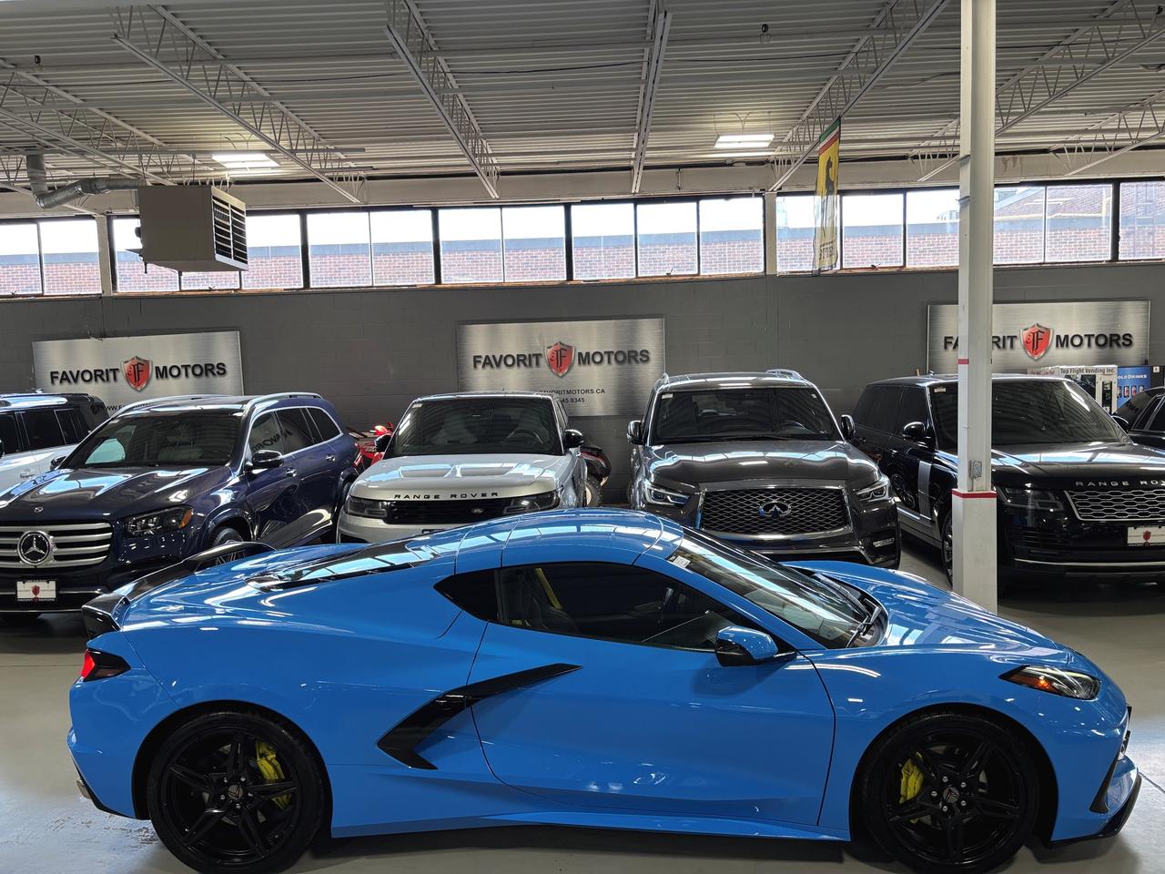 2022 Chevrolet Corvette Stingray|1LT|NAV|TARGAROOF|BOSE|ZMODE|RAPIDBLUE|++ Photo