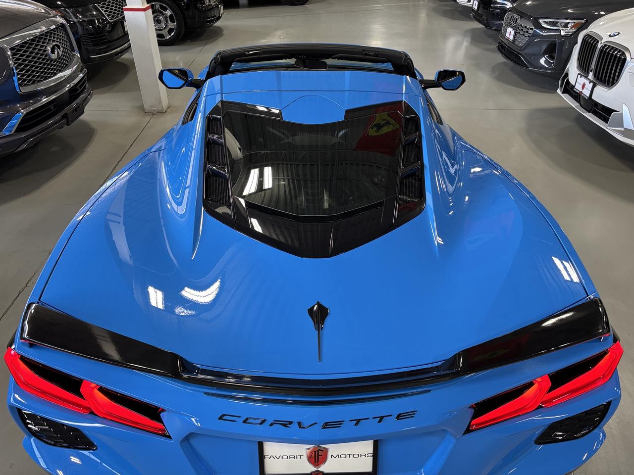 2022 Chevrolet Corvette Stingray|1LT|NAV|TARGAROOF|BOSE|ZMODE|RAPIDBLUE|++ Photo
