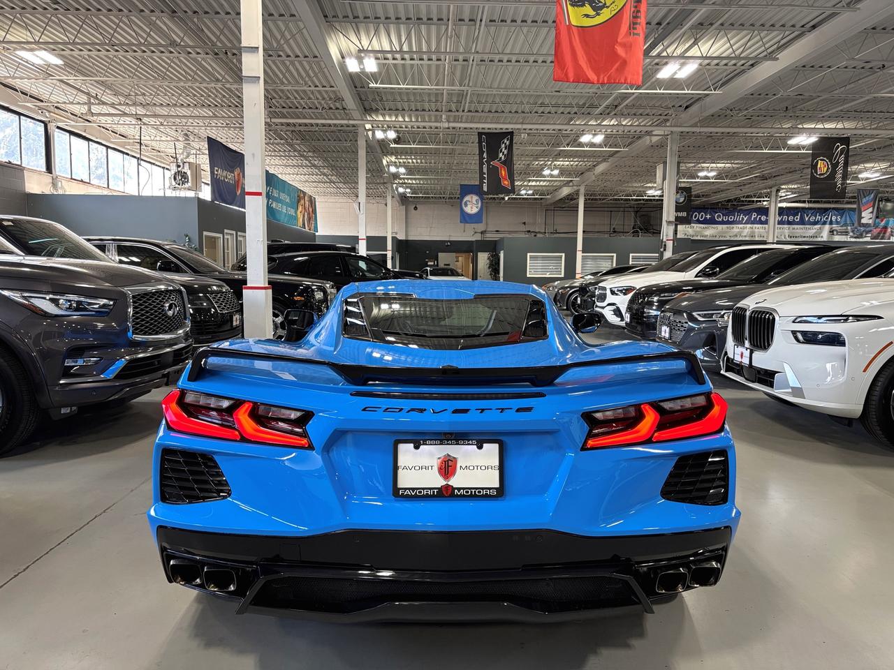 2022 Chevrolet Corvette Stingray|1LT|NAV|TARGAROOF|BOSE|ZMODE|RAPIDBLUE|++ Photo