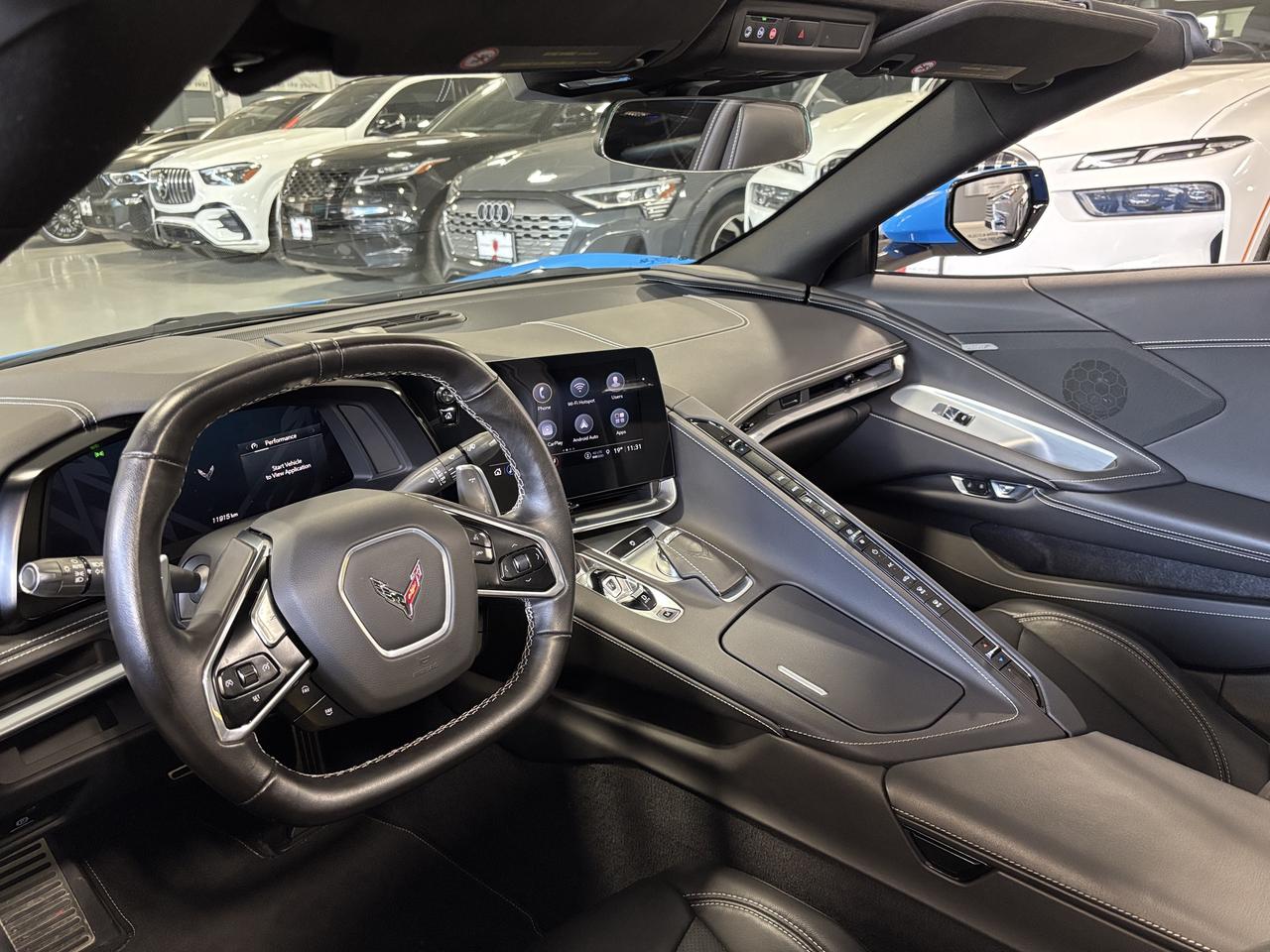 2022 Chevrolet Corvette Stingray|1LT|NAV|TARGAROOF|BOSE|ZMODE|RAPIDBLUE|++ Photo