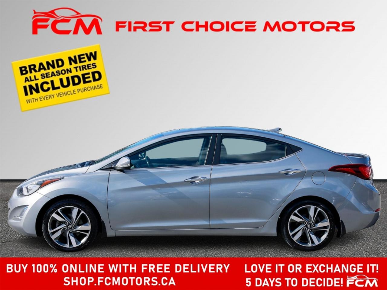 2015 Hyundai Elantra LIMITED ~AUTOMATIC, FULLY CERTIFIED WITH WARRANTY! Photo