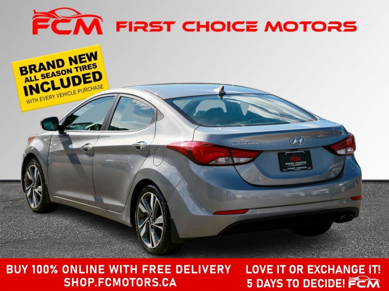 2015 Hyundai Elantra LIMITED ~AUTOMATIC, FULLY CERTIFIED WITH WARRANTY! Photo