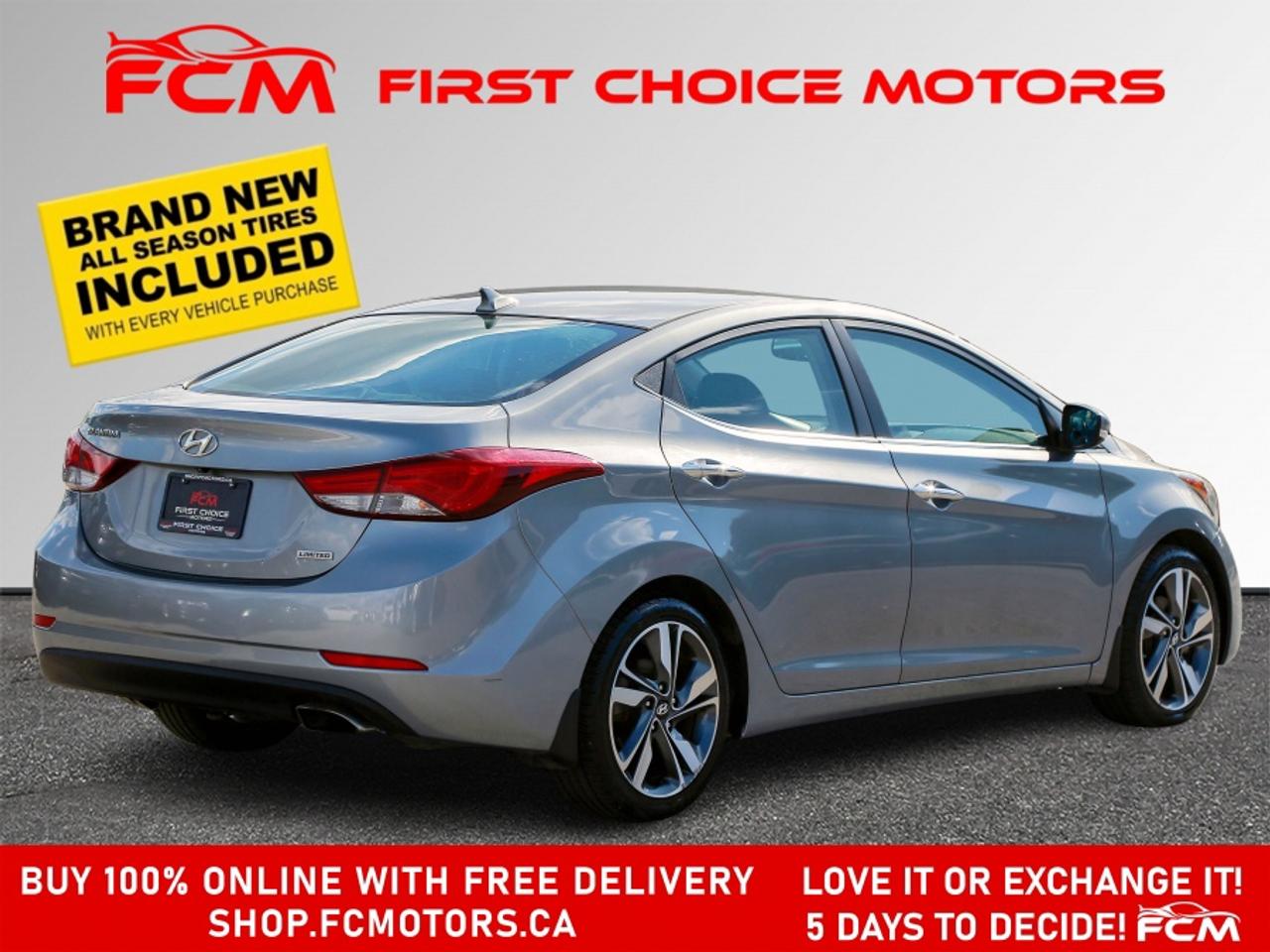 2015 Hyundai Elantra LIMITED ~AUTOMATIC, FULLY CERTIFIED WITH WARRANTY! Photo