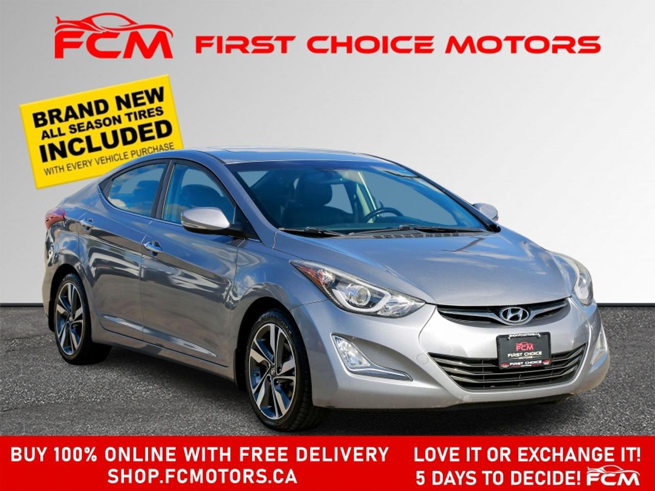 2015 Hyundai Elantra LIMITED ~AUTOMATIC, FULLY CERTIFIED WITH WARRANTY! Photo
