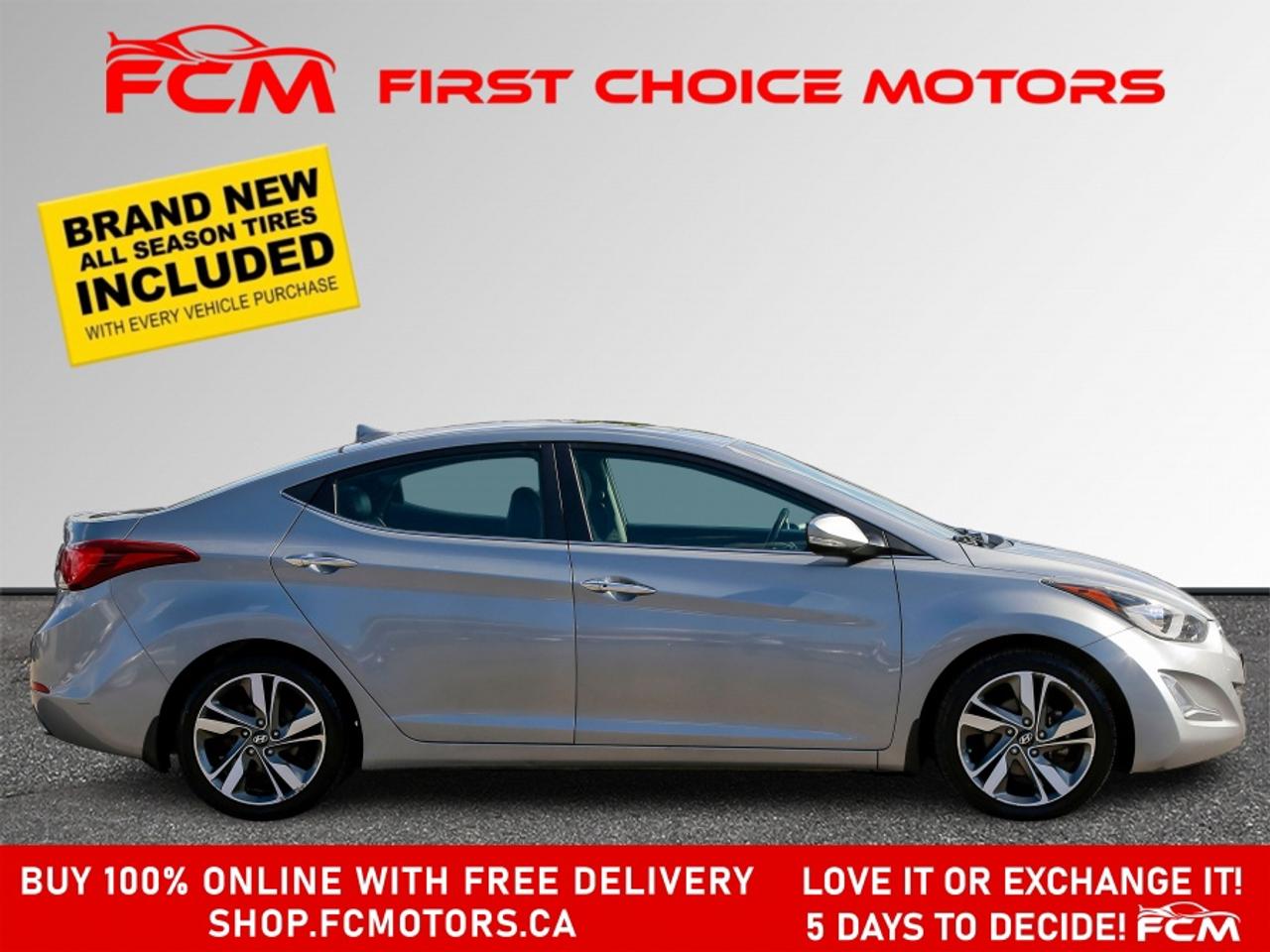 2015 Hyundai Elantra LIMITED ~AUTOMATIC, FULLY CERTIFIED WITH WARRANTY! Photo