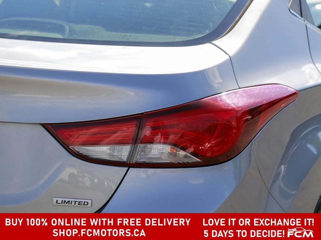 2015 Hyundai Elantra LIMITED ~AUTOMATIC, FULLY CERTIFIED WITH WARRANTY! Photo
