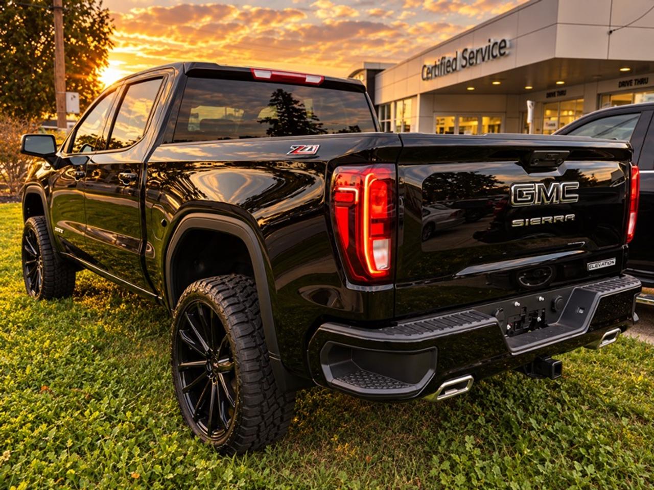 2026 GMC Sierra 1500 Elevation  24-inch Rims | 4-inch ReadyLIFT kit Photo4