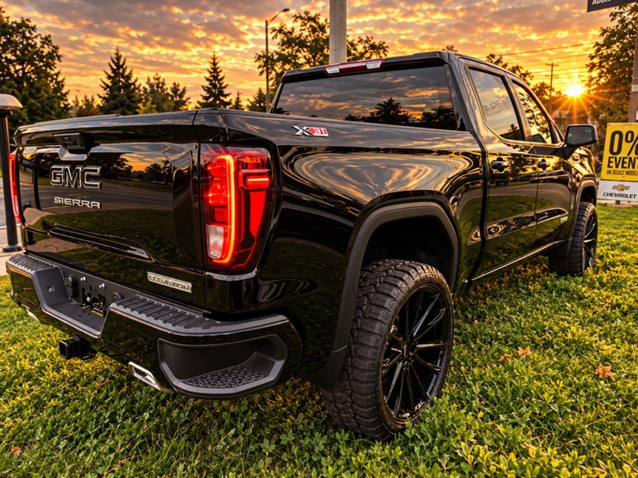 2026 GMC Sierra 1500 Elevation  24-inch Rims | 4-inch ReadyLIFT kit Photo