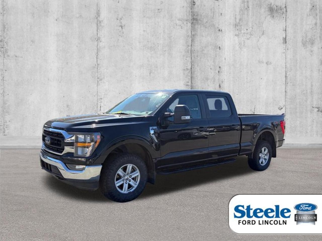 Black Metallic2023 Ford F-150 XLT4WD 10-Speed Automatic 5.0L V8VALUE MARKET PRICING!!, 4WD.ALL CREDIT APPLICATIONS ACCEPTED! ESTABLISH OR REBUILD YOUR CREDIT HERE. APPLY AT https://steeleadvantagefinancing.com/6198 We know that you have high expectations in your car search in Halifax. So if youre in the market for a pre-owned vehicle that undergoes our exclusive inspection protocol, stop by Steele Ford Lincoln. Were confident we have the right vehicle for you. Here at Steele Ford Lincoln, we enjoy the challenge of meeting and exceeding customer expectations in all things automotive.