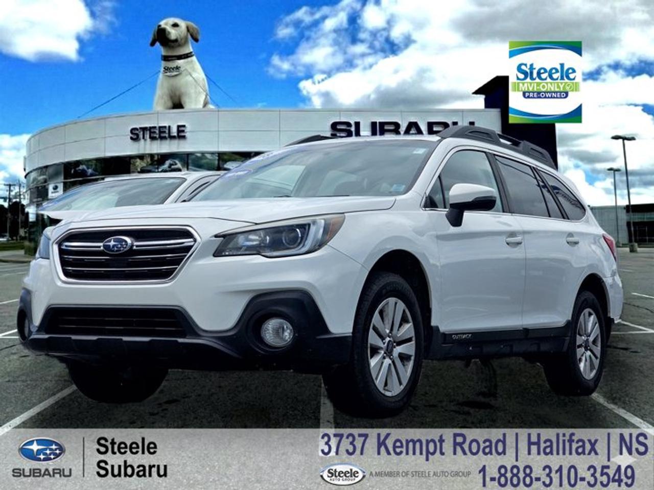 2018 Subaru Outback Touring | Symmetrical AWD with X-Mode | Heated Seats | Apple CarPlay | Panoramic Sunroof | MVI OnlyWhether it is a relaxed drive along the South Shore between Mahone Bay and Lunenburg or an easy Bedford Basin commute on a long summer evening, the Outback Touring is the kind of vehicle that fits Nova Scotia life naturally and completely.The Outback Touring sits a step above the base Outback lineup and brings a meaningful upgrade in comfort and technology without sacrificing the all-weather capability the Outback is known for. Powered by a 2.5-litre Subaru Boxer engine paired with a Lineartronic CVT, it delivers smooth, efficient performance whether you are navigating city traffic or covering ground on the highway. Subaru Symmetrical AWD with X-Mode and Hill Descent Control means this one handles whatever the road throws at it, from wet pavement to loose gravel. The Subaru Rear/Side Vehicle Detection system adds blind-spot monitoring and rear cross-traffic alert as standard equipment on this trim, giving everyday driving an extra layer of confidence. This is a trade-in with low mileage and a well-maintained history, making it a known quantity that arrives ready to go a genuinely smart buy for someone who wants a capable, well-equipped Outback at real value.Performance & Safety- 2.5L Subaru Boxer engine- Lineartronic CVT- Subaru Symmetrical AWD- X-Mode with Hill Descent Control- Subaru Rear/Side Vehicle Detection (blind-spot monitoring and rear cross-traffic alert)- Vehicle dynamics control and traction control- ABS with four-wheel disc brakesComfort & Tech- Heated front seats (three-stage)- Leather-wrapped steering wheel- 8-inch STARLINK infotainment touchscreen- Apple CarPlay and Android Auto- SiriusXM satellite radio- Dual-zone automatic climate control- Power tilting and sliding glass sunroof- Power rear liftgate with memory function- 17-inch aluminum alloy wheels- Rear-view cameraStop by Steele Subaru in Halifax and take this Outback Touring out for a drive. Our team is straightforward to deal with and happy to walk you through exactly what you are getting before you make any decisions.MVI ONLYThis vehicle is part of our MVI Only Used Cars inventory an affordable option for buyers who dont mind a little elbow grease. Like a fixer-upper home, these vehicles might need some TLC after purchase, but theyve all been fully inspected and come with a valid 2-year Nova Scotia Motor Vehicle Inspection (MVI). A copy of the inspection report and a list of any recommended or required work will be provided. We also include a Carfax Vehicle History Report for full transparency. These vehicles are priced for immediate sale and offer a great opportunity for the right buyer to get on the road at a budget-friendly price.Disclaimer: While every effort has been made to identify and disclose known or visible issues during our inspection process, additional repairs may be required. Symptoms such as warning lights, abnormal noises (including squeaks, rattles, or whines), or performance concerns may require further diagnosis. Please note that sealed components such as engines, transmissions, and clutches are not dismantled or internally inspected. It is the sole responsibility of the purchaser to address any repairs or maintenance needs beyond those required to meet the standards of a valid Nova Scotia Motor Vehicle Inspection (MVI). We also recommend that purchasers obtain an independent inspection of the vehicle prior to purchase.All Wheel Drive, Alloy wheels, AM/FM radio: SiriusXM, Apple CarPlay/Android Auto, Automatic temperature control, CD player, Exterior Parking Camera Rear, Fully automatic headlights, Garage door transmitter: HomeLink, Heated front seats, Power driver seat, Power Liftgate, Power moonroof.