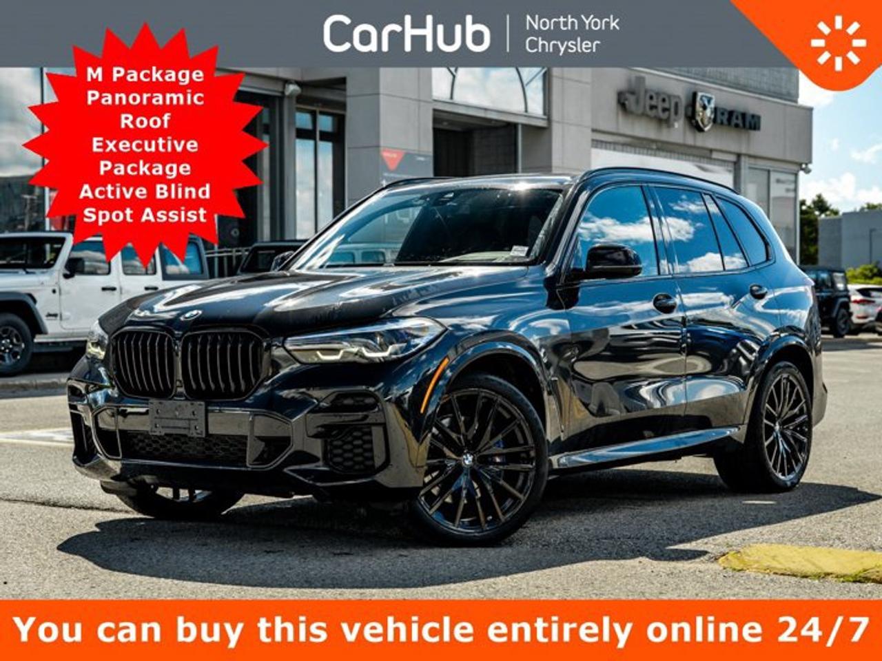 Used 2023 BMW X5 xDrive40i M Package Panoroof Executive Package Active Blind Spot Assist for sale in Thornhill, ON
