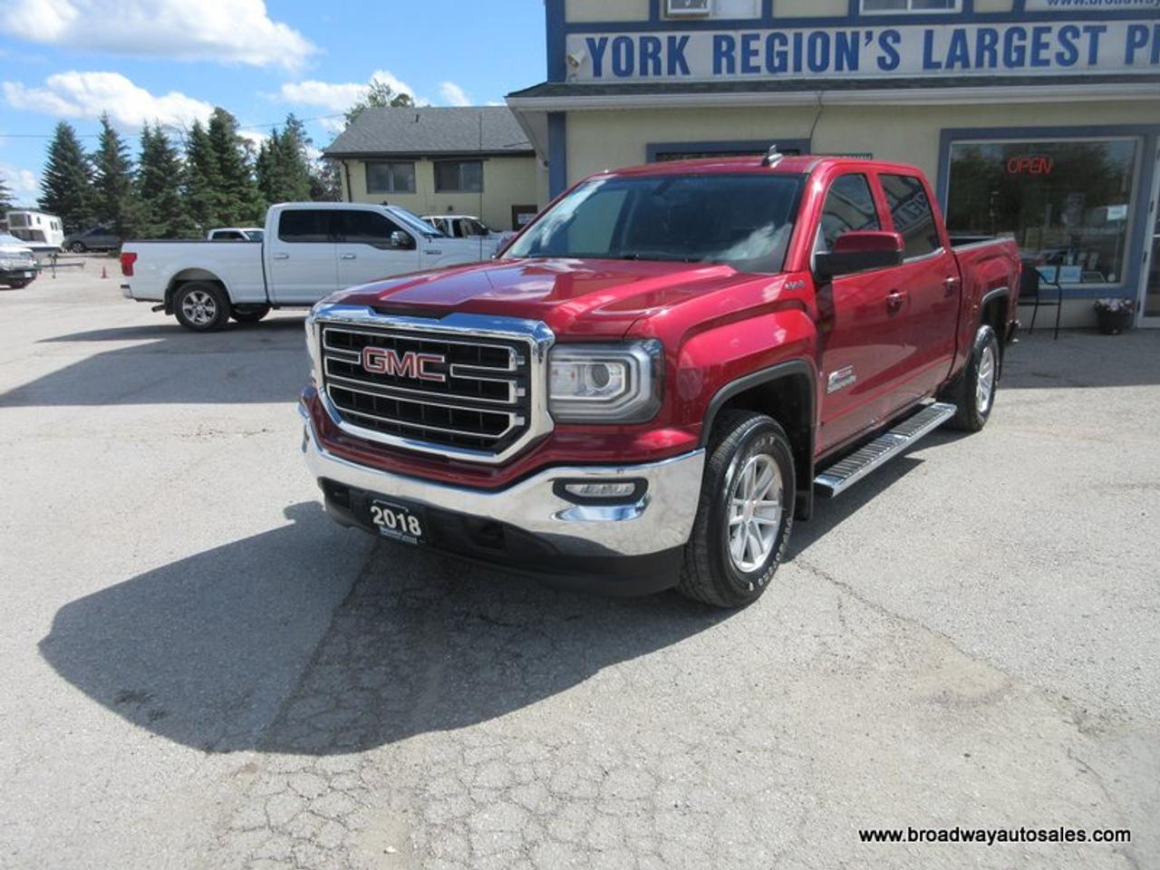 2018 GMC Sierra 1500 GREAT VALUE SLE-KODIAK-PACKAGE 6 PASSENGER 5.3L - V8.. 4X4.. CREW-CAB.. SHORTY.. HEATED SEATS.. TOUCH SCREEN DISPLAY.. BACK-UP CAMERA.. Photo