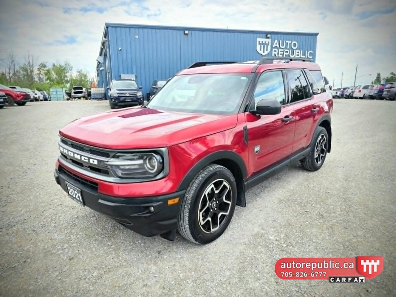 Used 2021 Ford Bronco Sport Big Bend Safety Certified No Accidents Dealer Main for sale in Orillia, ON