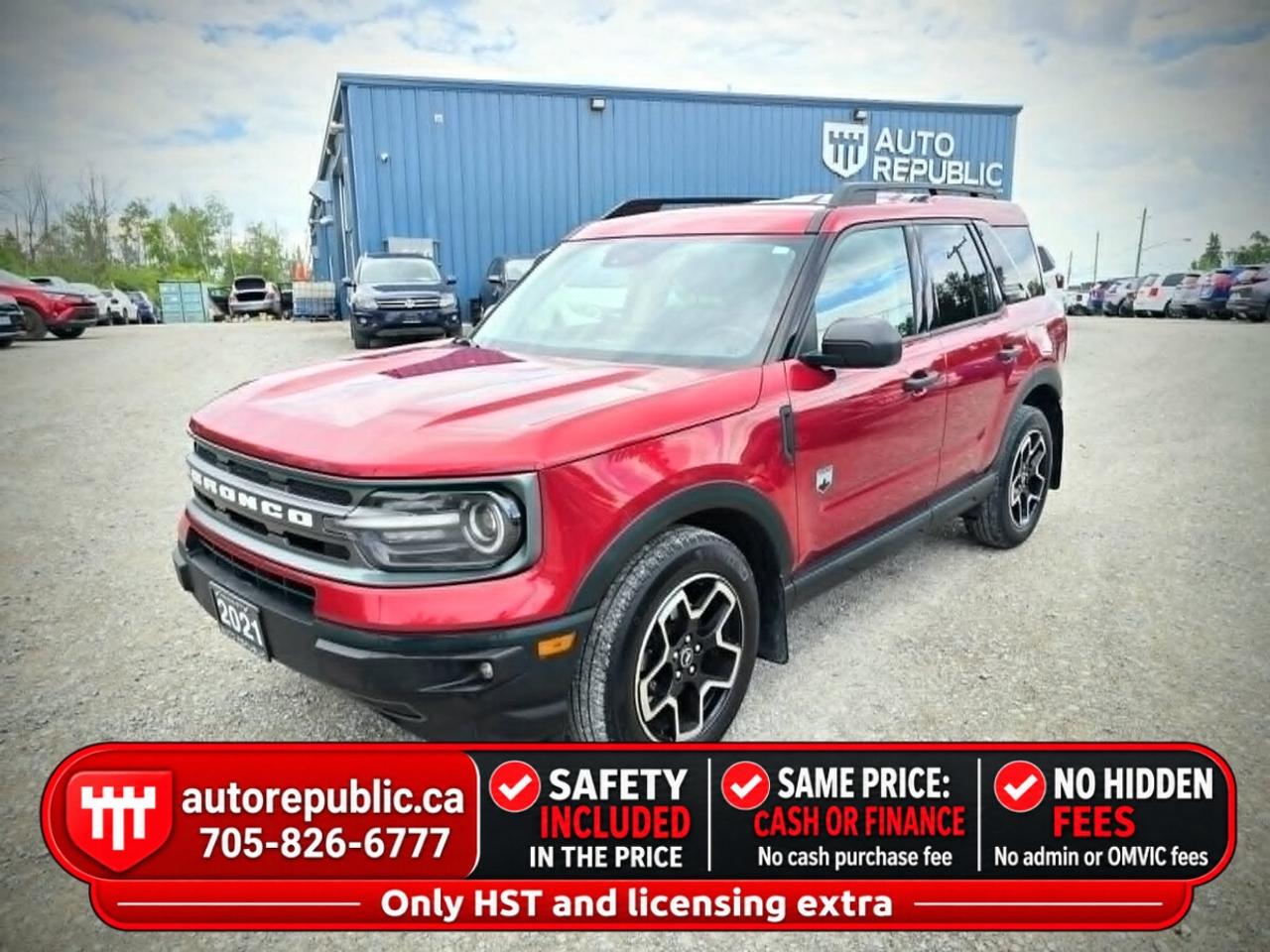2021 Ford Bronco Sport Big Bend Safety Certified No Accidents Dealer Main Photo0