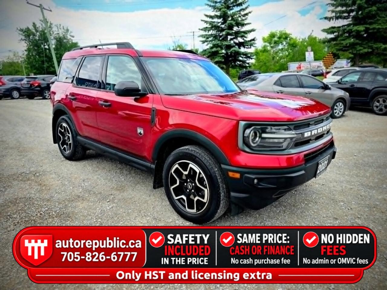 2021 Ford Bronco Sport Big Bend Safety Certified No Accidents Dealer Main Photo