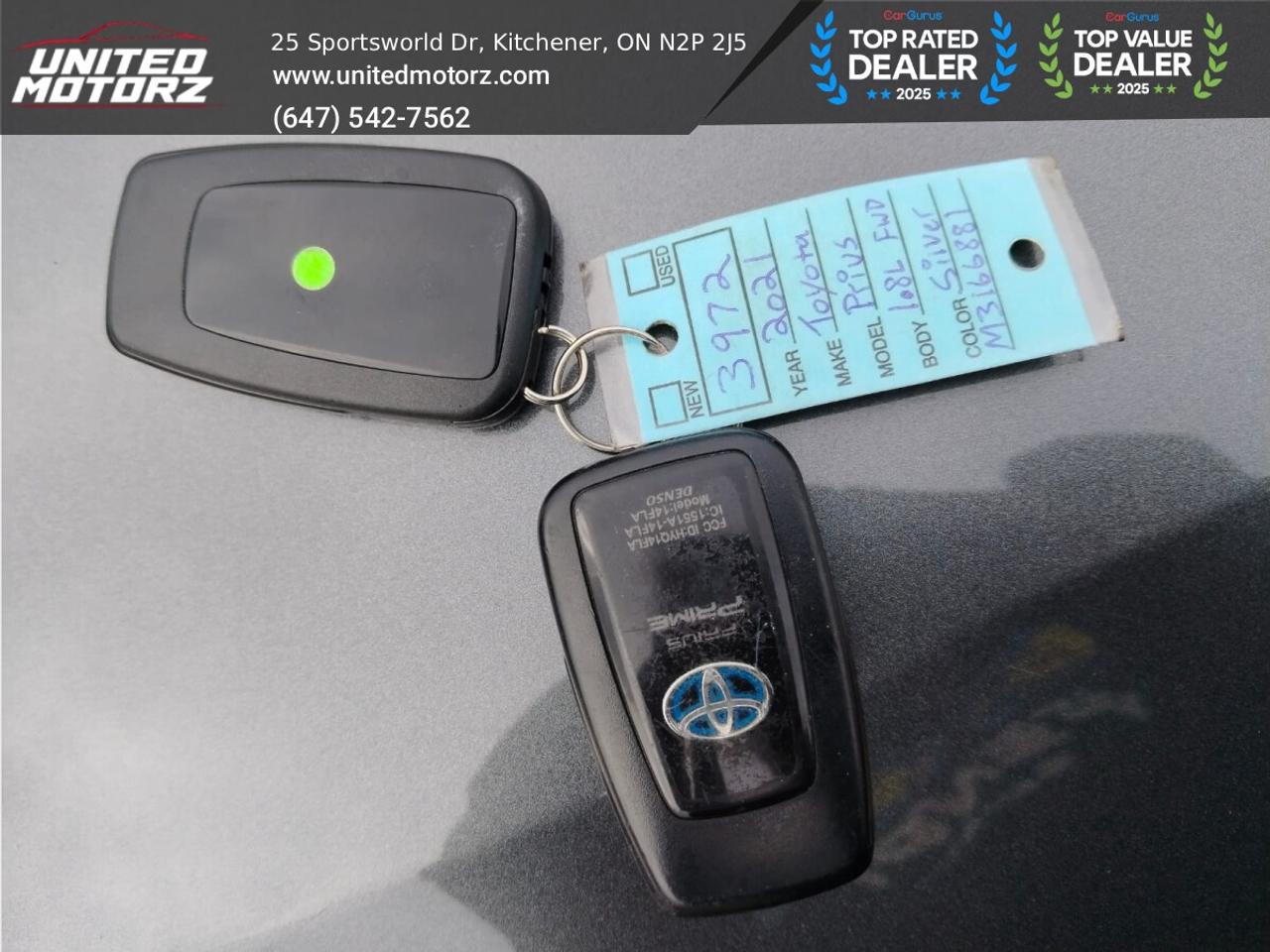2021 Toyota Prius Prime ~CERTIFIED~ NO ACCIDENTS` Photo