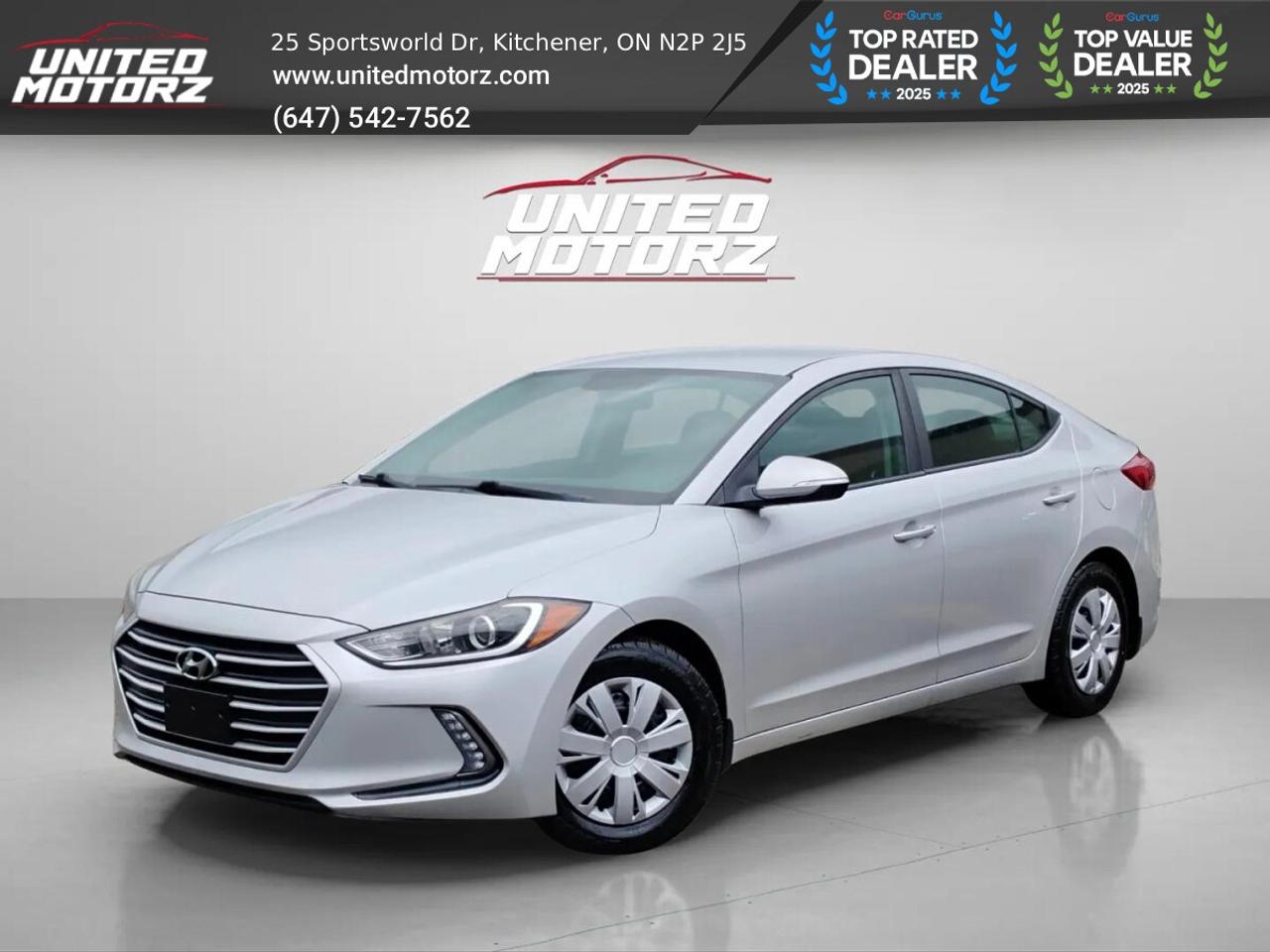 2017 Hyundai Elantra SE ~SAFETY CERTIFIED~ NO ACCIDENTS~ Photo