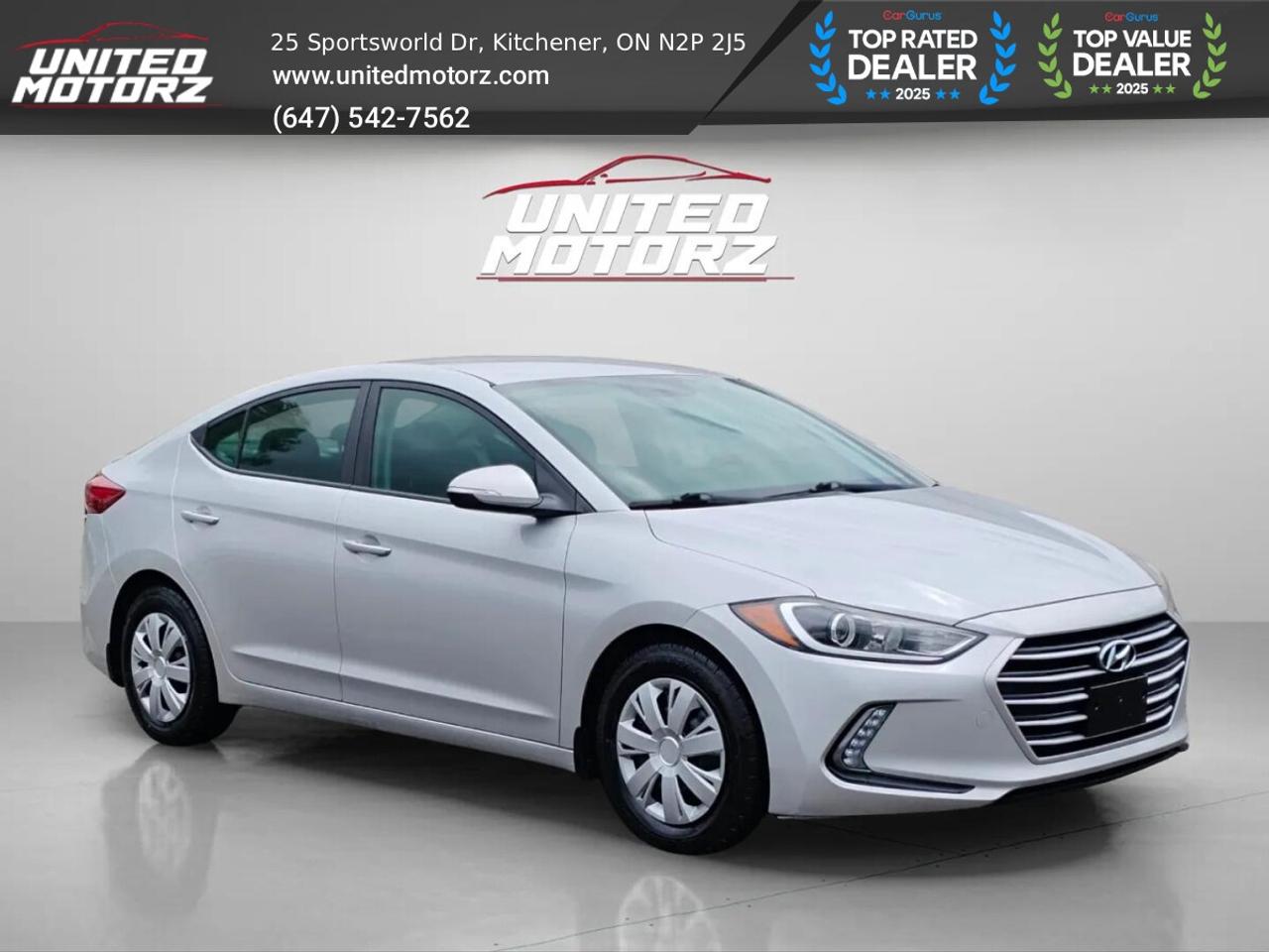 2017 Hyundai Elantra SE ~SAFETY CERTIFIED~ NO ACCIDENTS~ Photo