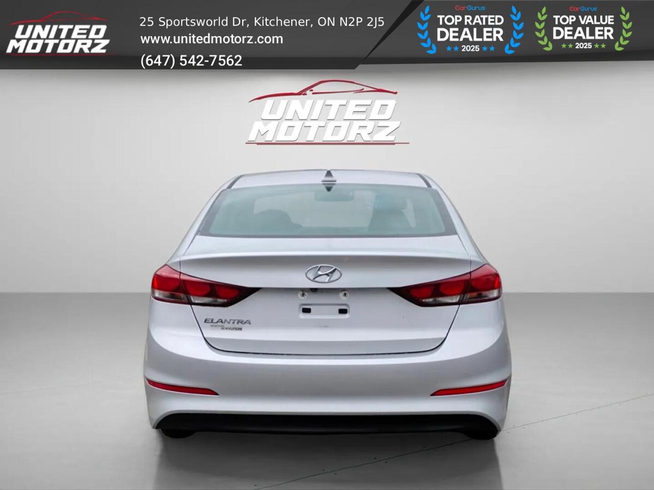 2017 Hyundai Elantra SE ~SAFETY CERTIFIED~ NO ACCIDENTS~ Photo