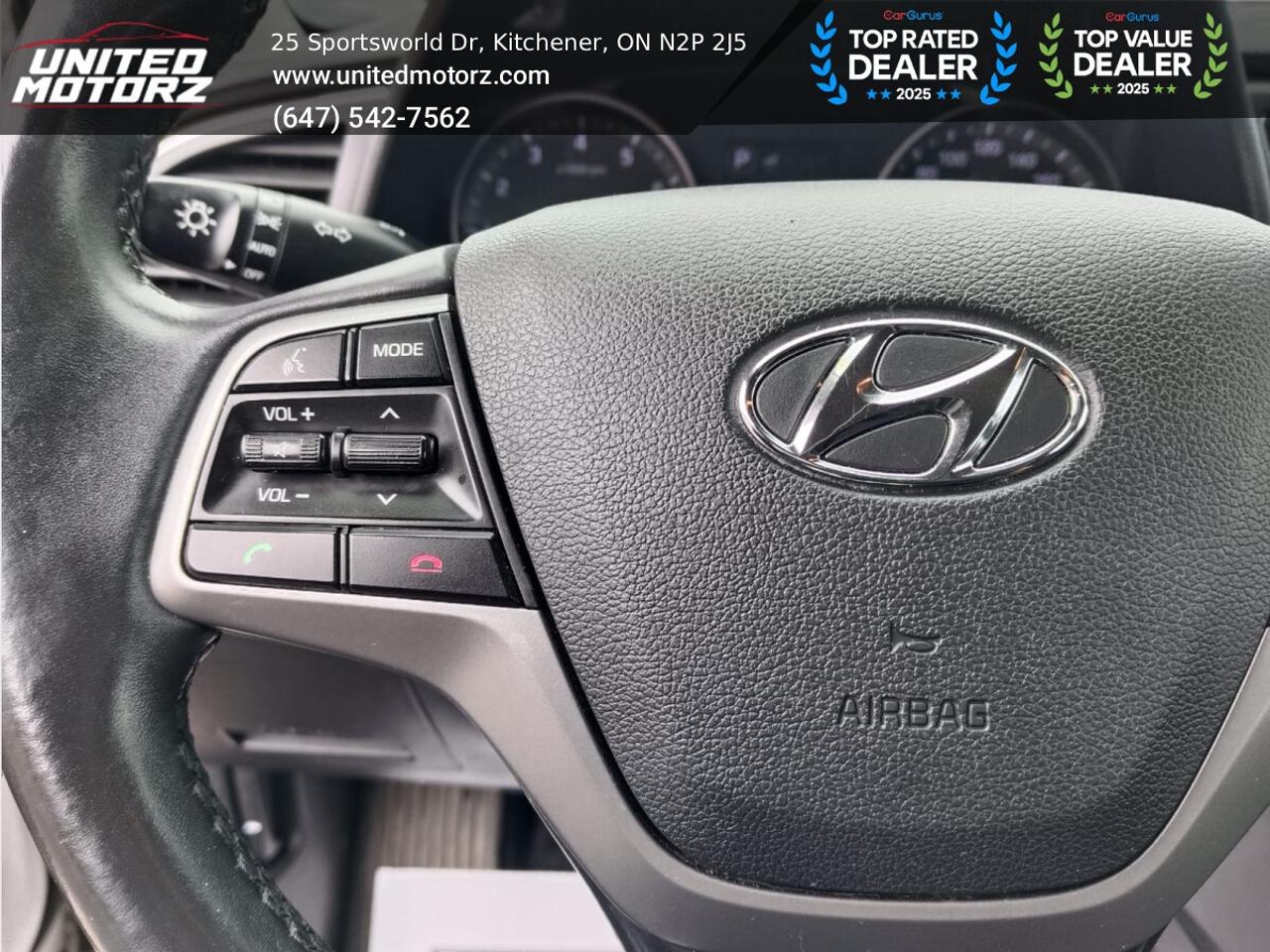 2017 Hyundai Elantra SE ~SAFETY CERTIFIED~ NO ACCIDENTS~ Photo