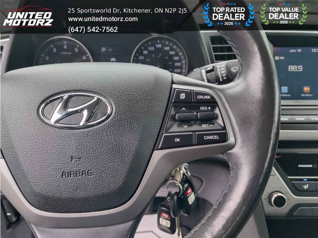 2017 Hyundai Elantra SE ~SAFETY CERTIFIED~ NO ACCIDENTS~ Photo
