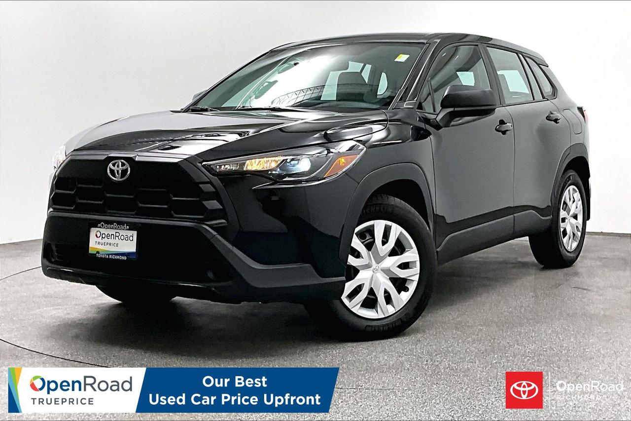 NO Accidents! LIKE NEW! Buying a used car should be simple and stressfree  no guesswork, no negotiations  just the vehicles true price. Thats why were introducing OpenRoad TruePrice, a new way to buy used vehicles. One Price. TruePrice. Our best price upfront. This 2026 Toyota Corolla Cross L FWD combines everyday efficiency, modern technology, and straightforward practicality in a versatile compact SUV. It features a responsive 2.0L engine paired with a smooth CVT, LED headlights, an intuitive touchscreen infotainment system with wireless Apple CarPlay and Android Auto compatibility, and Toyota Safety Sense. Fully inspected, clean-title, and turn-key, this dependable modern crossover is ready for your daily commute and weekend errands&mdash;message today to schedule your private viewing! ______________________________________________________________________________________________________________________________________ At Openroad Toyota Richmond, we offer the best used car warranty in Metro Vancouver. Our used car warranty program includes 30 days or 2,000 kilometres Exchange Privilege, 90 Day Powertrain Coverage*, Mechanical & Safety Check of up to 210 Points and a clean title. *90 Powertrain coverage will be offered at the discretion of management based on a case by case scenario.