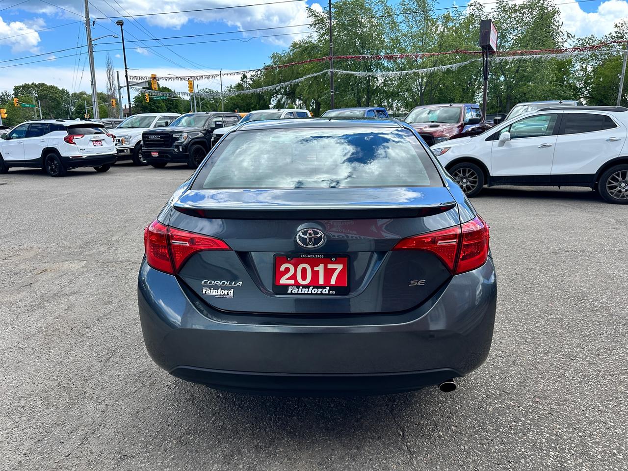 2017 Toyota Corolla SE Heated Cloth Sunroof DriverAssist CD BackupCam Photo