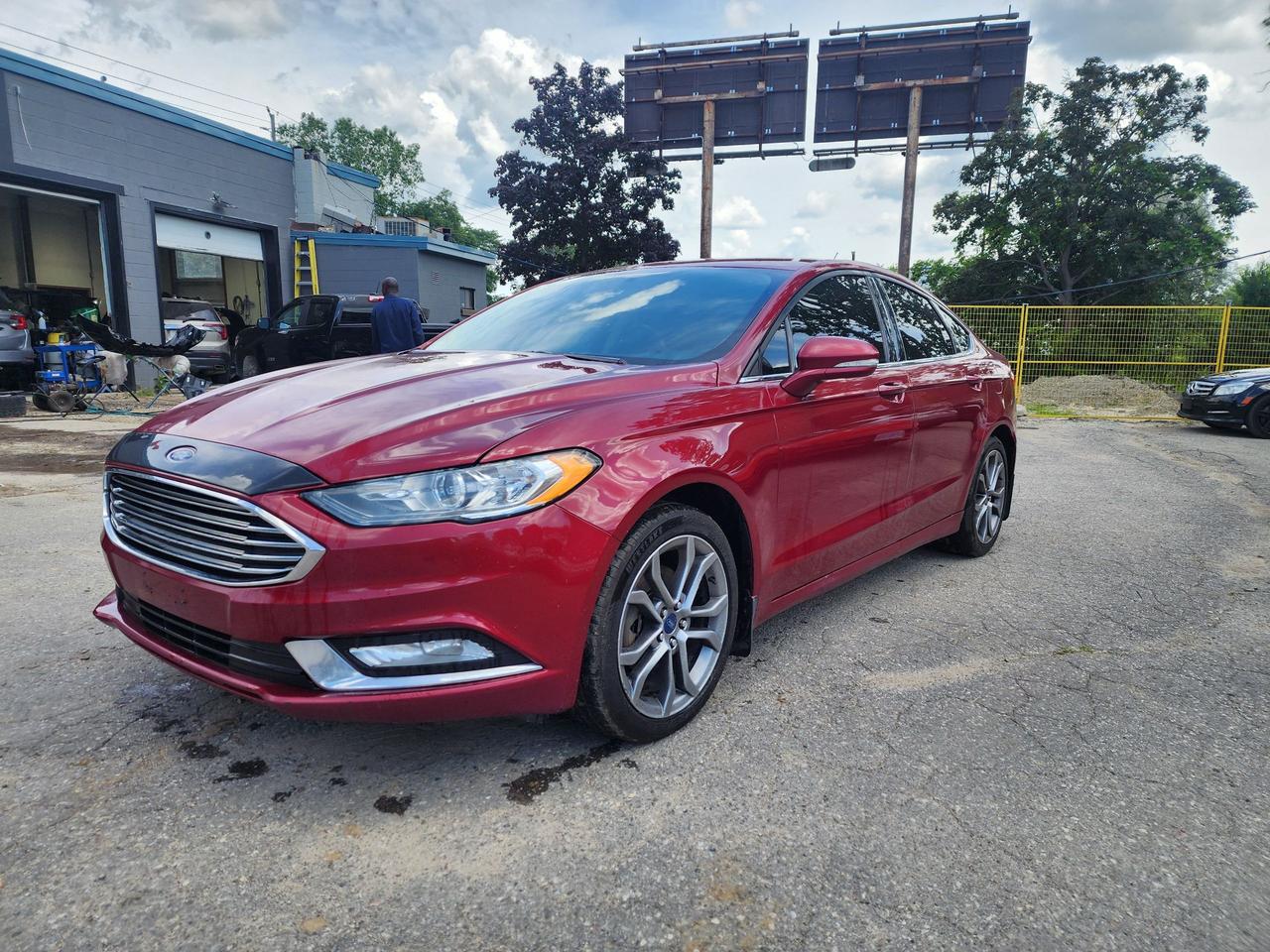 <p class=isSelectedEnd><strong>We are under construction, but open and as committed as ever to continue sourcing quality vehicles to sell our customers at fair prices!&nbsp;</strong></p><p class=isSelectedEnd>Beautiful red 2017 Ford Fusion SE in good overall condition. This vehicle has a&nbsp;<strong>clean CarFax with no accident history</strong>, showing only a minor glass claim. It has been <strong>fully serviced and well maintained</strong>, with service records reported on the CarFax right up to the present. The car runs and drives exceptionally well, offering a smooth, comfortable, and confident driving experience.</p><p class=isSelectedEnd>The Fusion SE is known for its stylish design, spacious interior, impressive fuel economy, and comfortable ride, making it a popular choice for commuters, families, and anyone looking for a reliable midsize sedan.</p><p class=isSelectedEnd><strong>Key Features:</strong></p><ul data-spread=false><li>Clean CarFax &ndash; No Accidents</li><li>Service history available on CarFax</li><li>Automatic transmission</li><li>Fuel-efficient engine</li><li>Bluetooth connectivity</li><li>Backup camera</li><li>Power drivers seat</li><li>Cruise control</li><li>Air conditioning</li><li>Power windows, locks, and mirrors</li><li>Steering wheel-mounted controls</li><li>Alloy wheels</li><li>Spacious cabin with comfortable seating</li><li>Large trunk with ample cargo space</li><li>Advanced safety features including traction and stability control</li></ul><p class=isSelectedEnd><strong>Why People Love the Ford Fusion:</strong></p><ul data-spread=false><li>Smooth and comfortable ride quality</li><li>Attractive styling that still looks modern today</li><li>Excellent fuel economy for a midsize sedan</li><li>Spacious interior with plenty of passenger room</li><li>Large trunk for luggage, groceries, or sports equipment</li><li>Strong safety ratings and solid build quality</li><li>Comfortable highway cruiser for long-distance driving</li><li>Reliable and affordable to own and maintain</li><li>Quiet cabin and refined driving experience</li></ul><p class=isSelectedEnd>This Fusion has been well cared for and is in great condition for its year. With its clean history, documented maintenance, and excellent driving characteristics, its a vehicle you can purchase with confidence.</p><p>A great combination of style, comfort, reliability, and value. Ready for its next owner.</p><h4><span style=color: #3a3a3a; font-family: Roboto, sans-serif; font-size: 12pt; background-color: #ffffff;>Why buy from Carwise Canada:</span></h4><h4><span style=color: #3a3a3a; font-family: Roboto, sans-serif; font-size: 12pt; background-color: #ffffff;>-Family Owned Business, we do not work on commissions. Straight forward, pressure free, and fully transparent enviornment is what we are about.&nbsp;</span></h4><h4><span style=color: #3a3a3a; font-family: Roboto, sans-serif; font-size: 12pt; background-color: #ffffff;>-All vehicles are detailed, with a safety certificate, a fresh oil change and with 30 day or 1500km guarantee, which ever comes first .</span></h4><h4><span style=color: #3a3a3a; font-family: Roboto, sans-serif; font-size: 12pt; background-color: #ffffff;>-Finance Option Available, fees apply</span></h4><h4><span style=color: #3a3a3a; font-family: Roboto, sans-serif; font-size: 12pt; background-color: #ffffff;>-Extended Warranties available for Purchase</span></h4><p><span style=color: #3a3a3a; font-family: Roboto, sans-serif; font-size: 12pt; background-color: #ffffff;><strong><span style=color: #3a3a3a; font-family: Roboto, sans-serif; font-size: 12pt; background-color: #ffffff;>-Delivery options available, applicable fees apply.&nbsp; </span></strong></span></p><h4><span style=color: #3a3a3a; font-family: Roboto, sans-serif; font-size: 12pt; background-color: #ffffff;>-Cash Price or Finance Price is the same! We price to sell!!</span></h4><p><strong><span style=color: #3a3a3a; font-family: Roboto, sans-serif; font-size: 12pt; background-color: #ffffff;>-Awarded Best Price Dealer 2026 by Autotrader.&nbsp; </span></strong></p><p>&nbsp;</p><p>&nbsp;</p><p>&nbsp;</p><p>&nbsp;</p><p>&nbsp;</p><p>&nbsp;</p><p>&nbsp;</p><p>&nbsp;</p>
