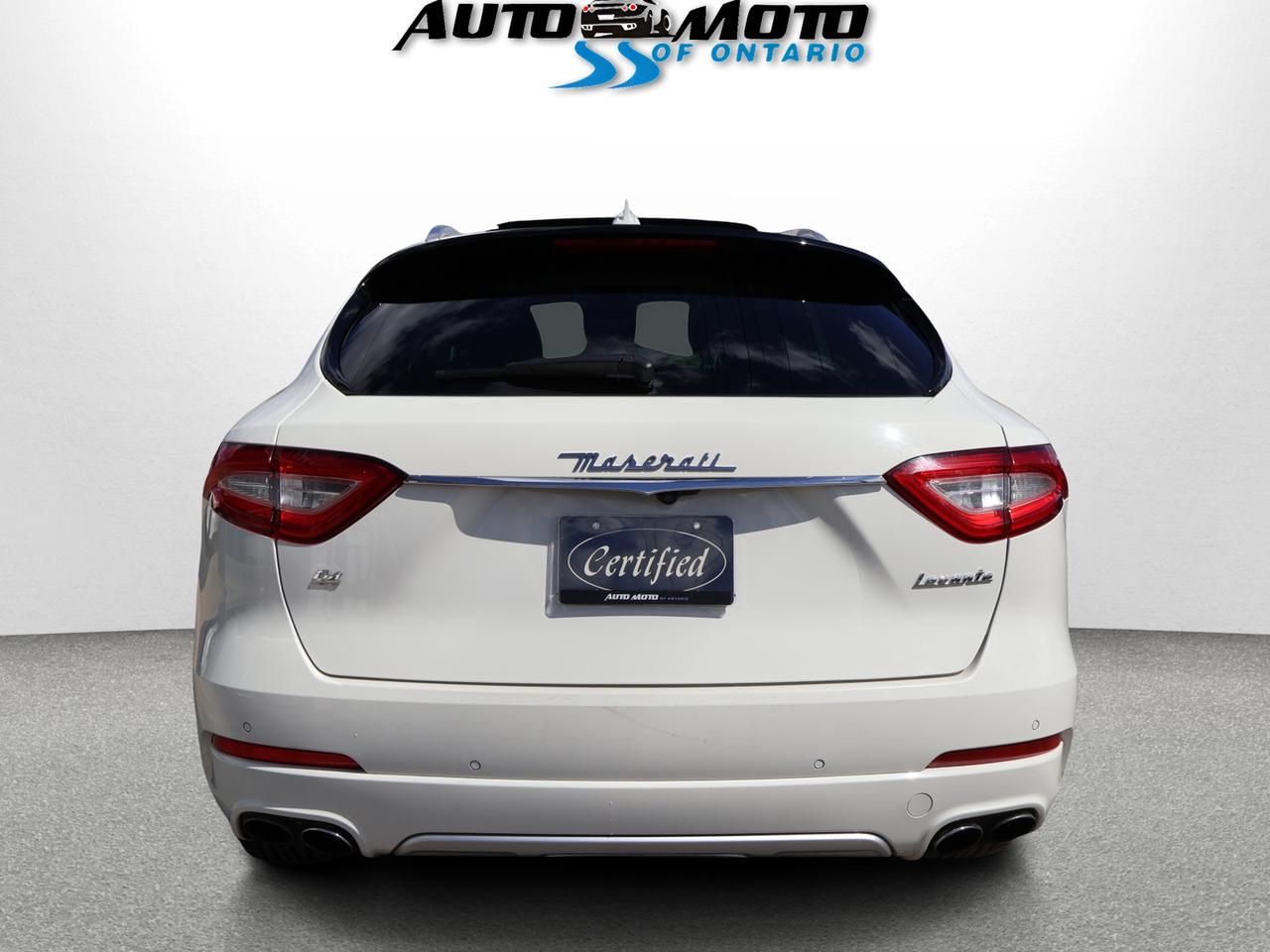 2018 Maserati Levante GRANLUSSO LUXURY AWD CERTIFIED *1 OWNER*MSRTI MAINTAIN* CAMERA NAV BLUETOOTH LEATHER HEATED SEATS SUNROOF CRUISE ALLOYS Photo