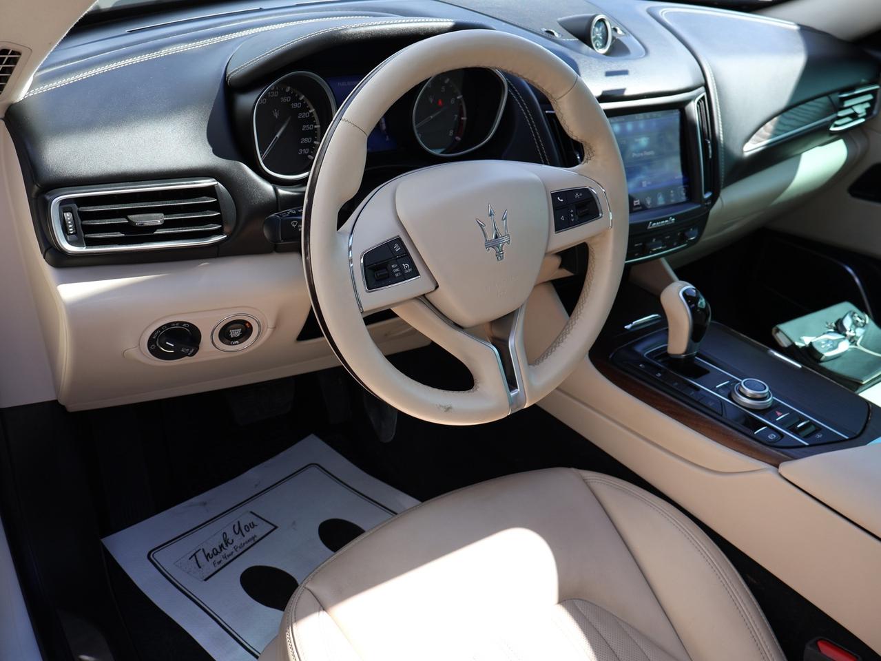 2018 Maserati Levante GRANLUSSO LUXURY AWD CERTIFIED *1 OWNER*MSRTI MAINTAIN* CAMERA NAV BLUETOOTH LEATHER HEATED SEATS SUNROOF CRUISE ALLOYS Photo
